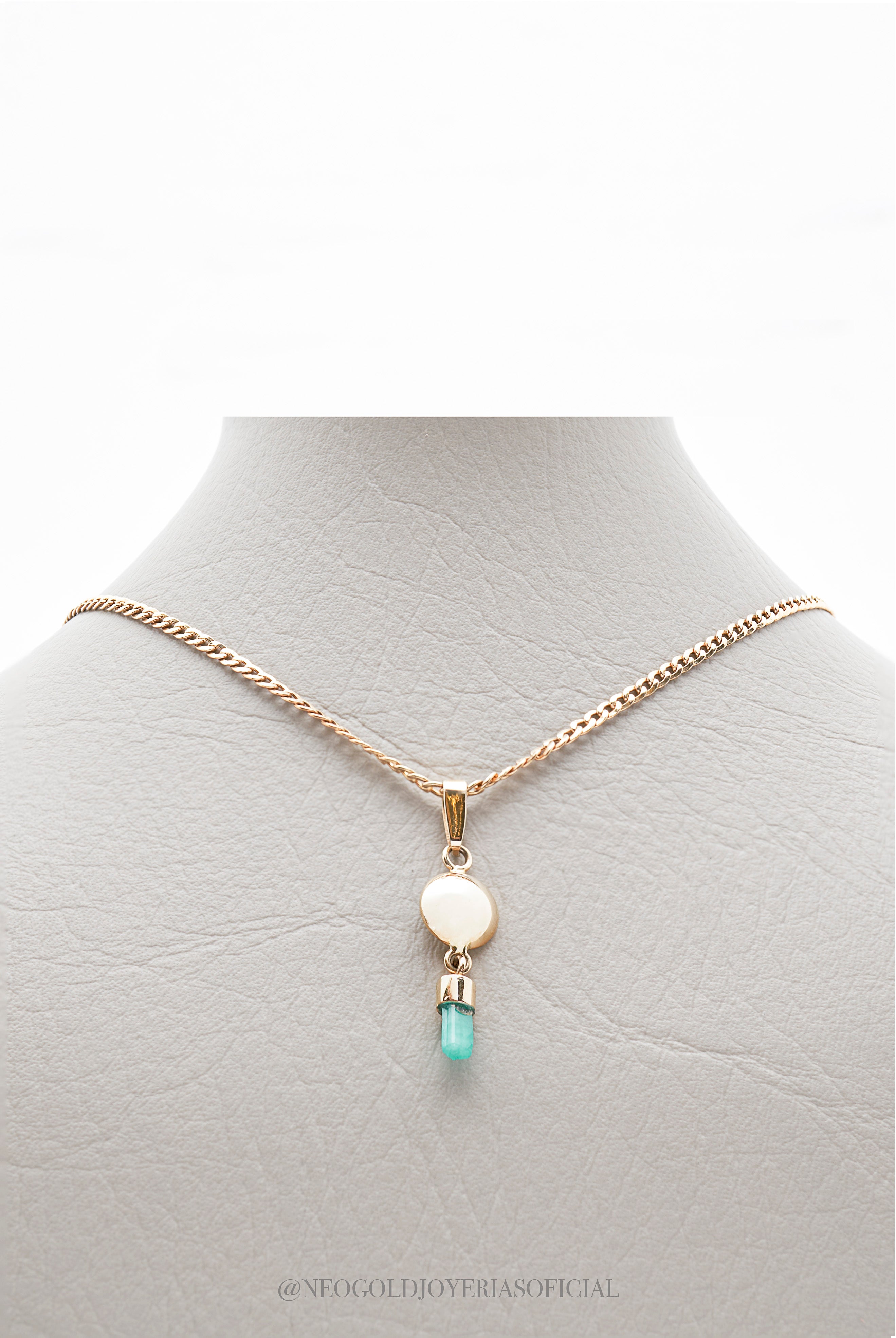 DIJE OA CANUTILLO ESMERALDA - REF 006915