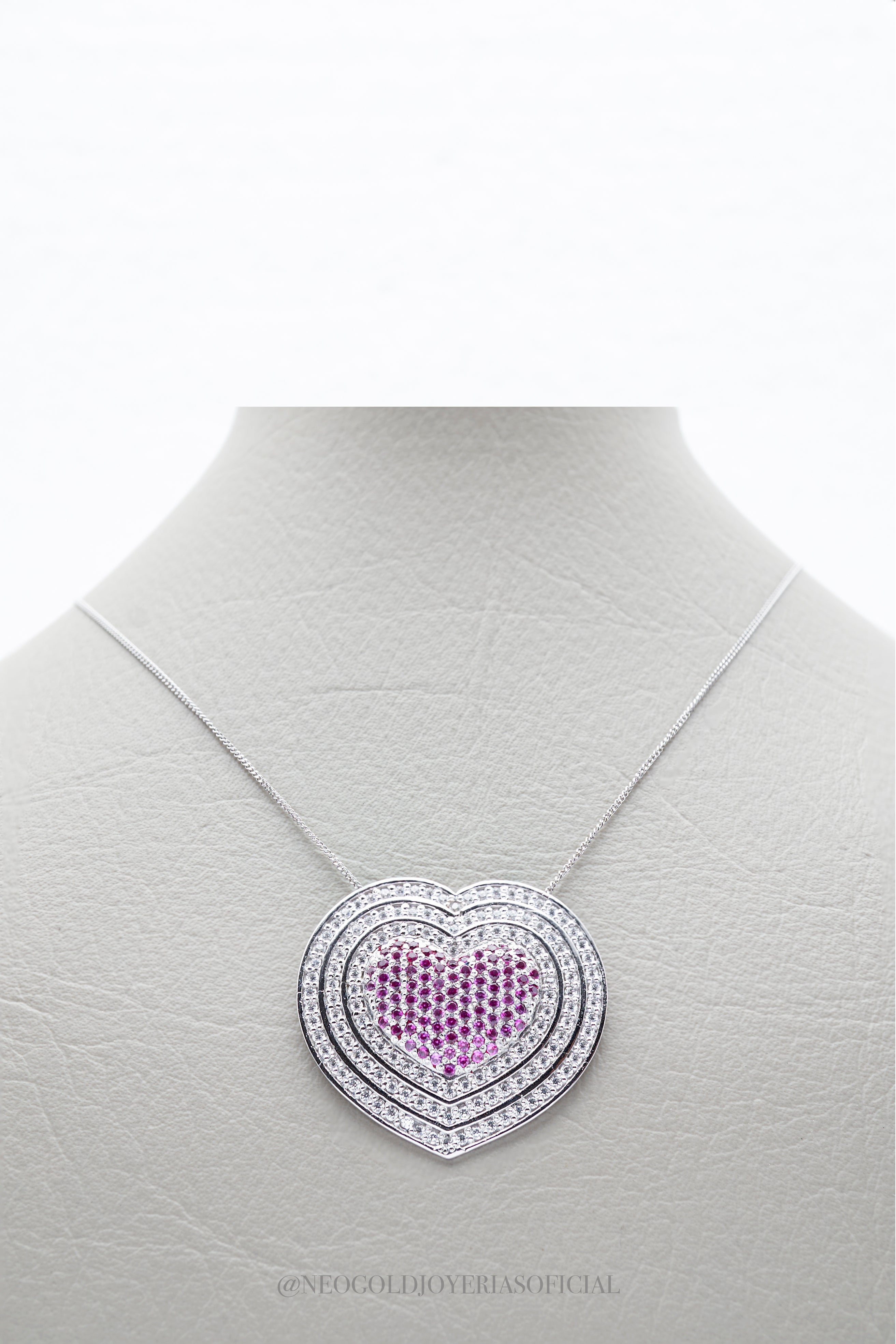 DIJE CORAZON OB/ CIRCON - REF 009726