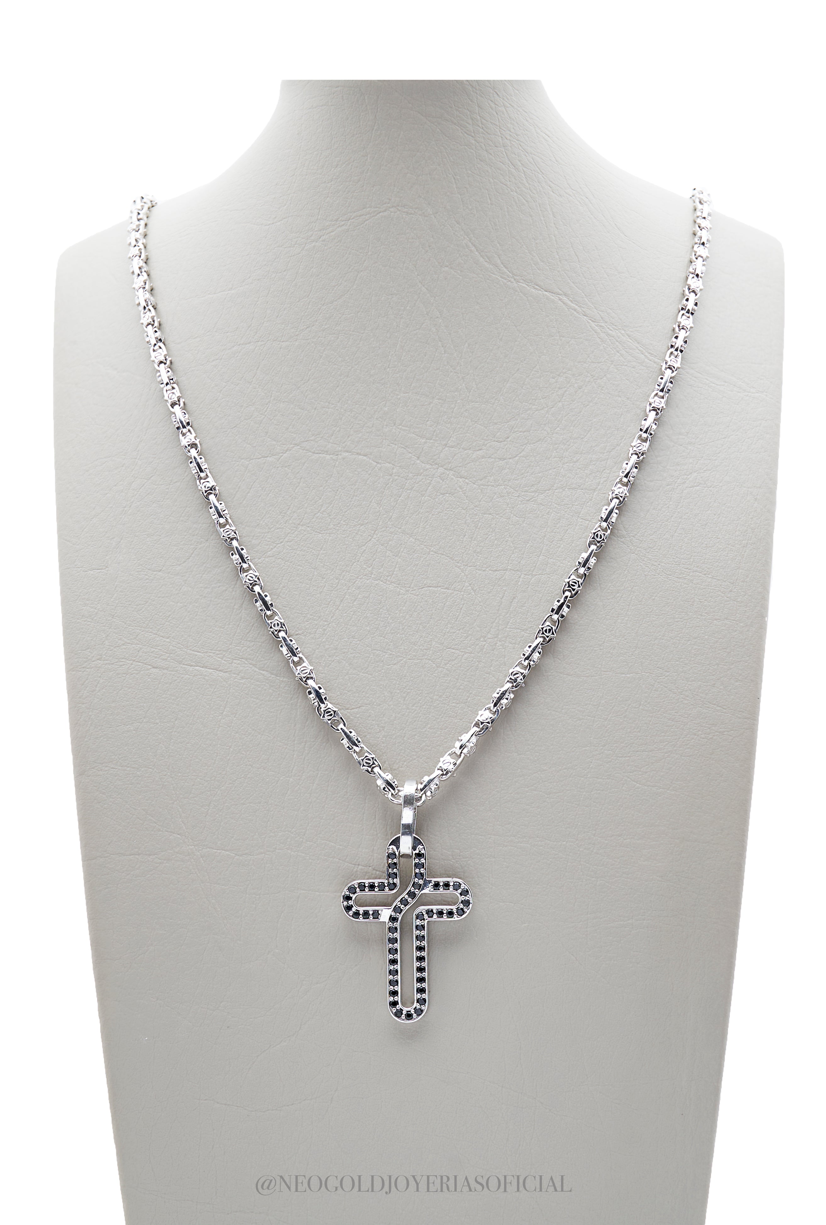 CADENA OB 18K, ESTRELLAS REF 012824