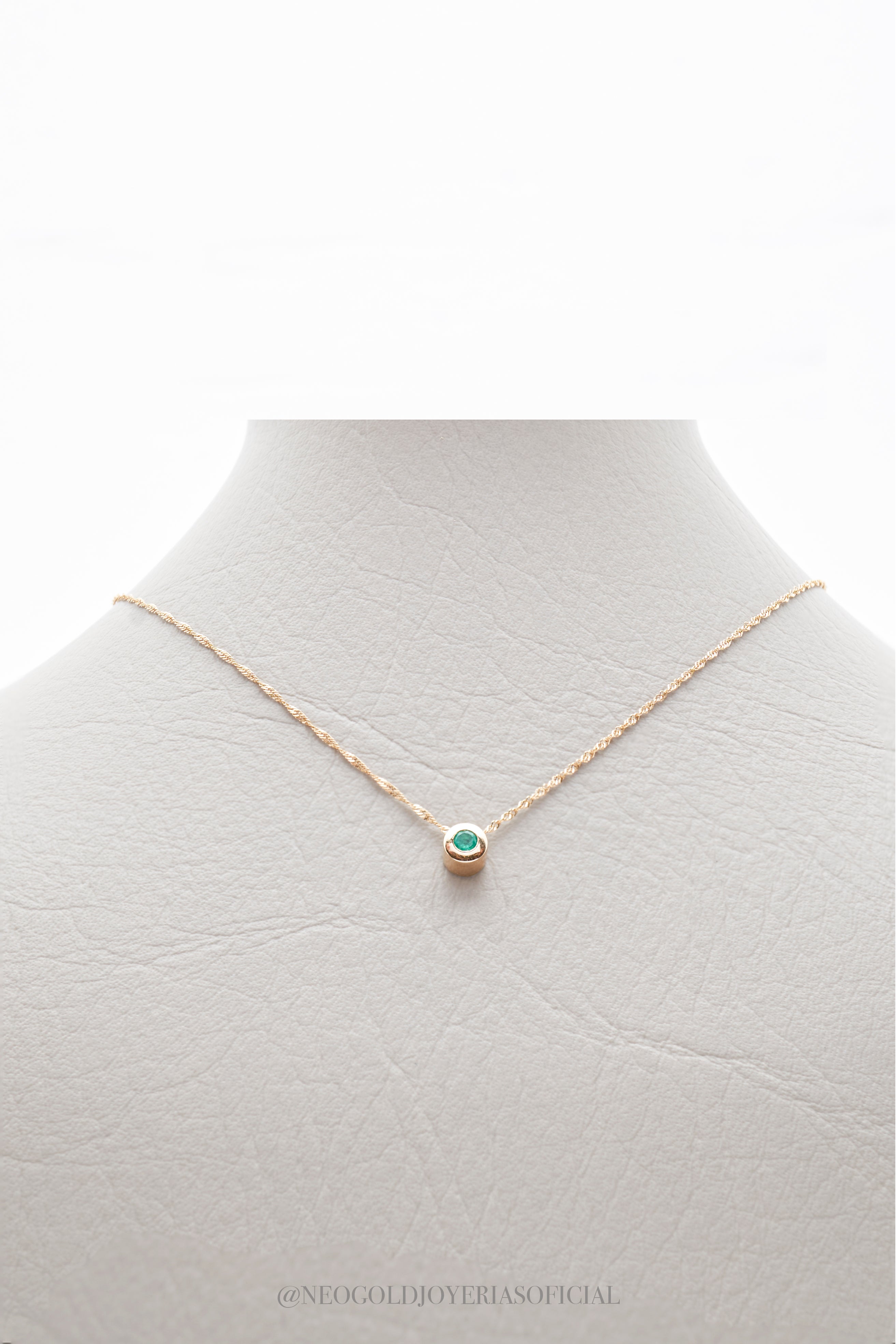 DIJE BISEL ESMERALDA - REF 011571