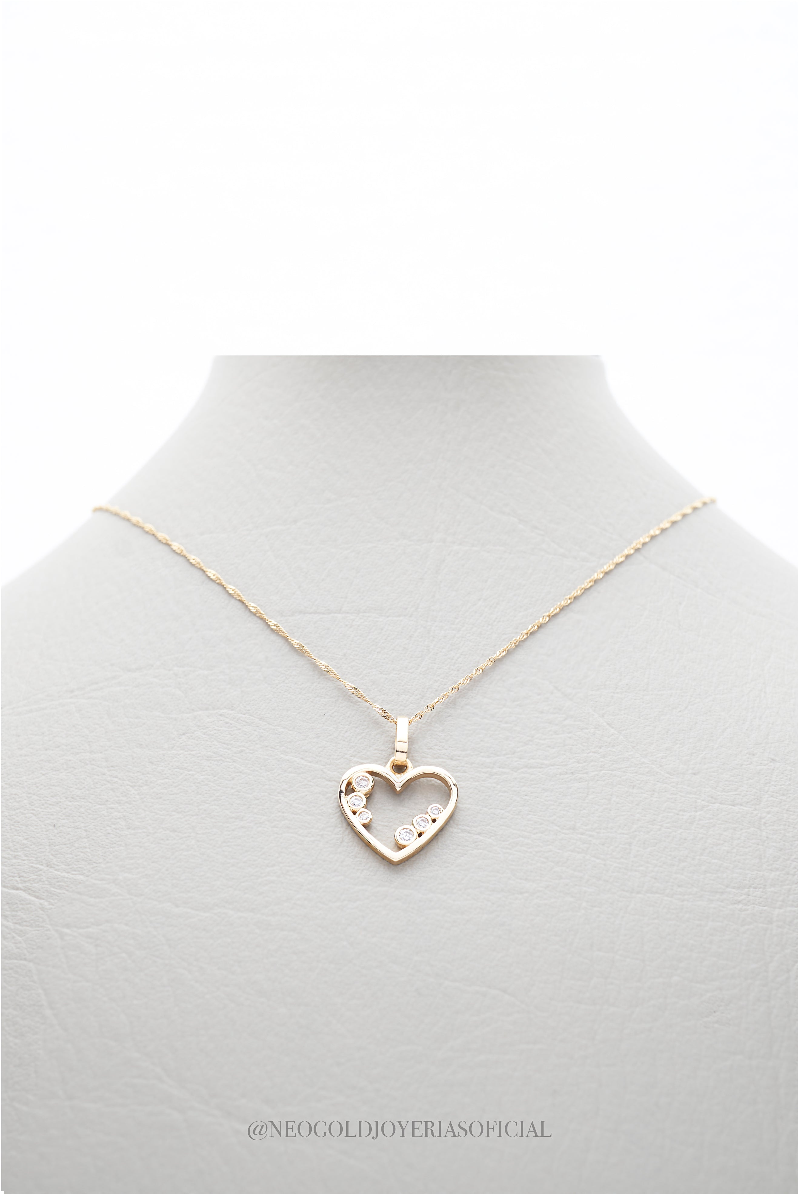 DIJE CORAZON OA / CIRCON - REF 015083
