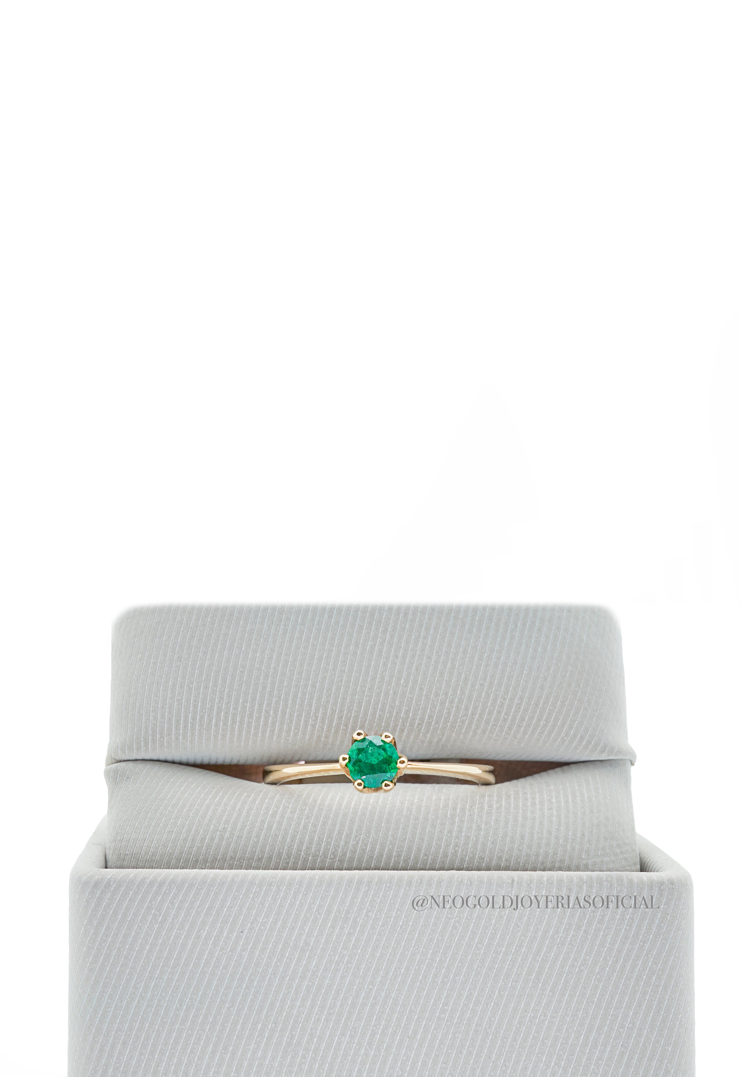 ANILLO OA / ESMERALDA - REF 006277