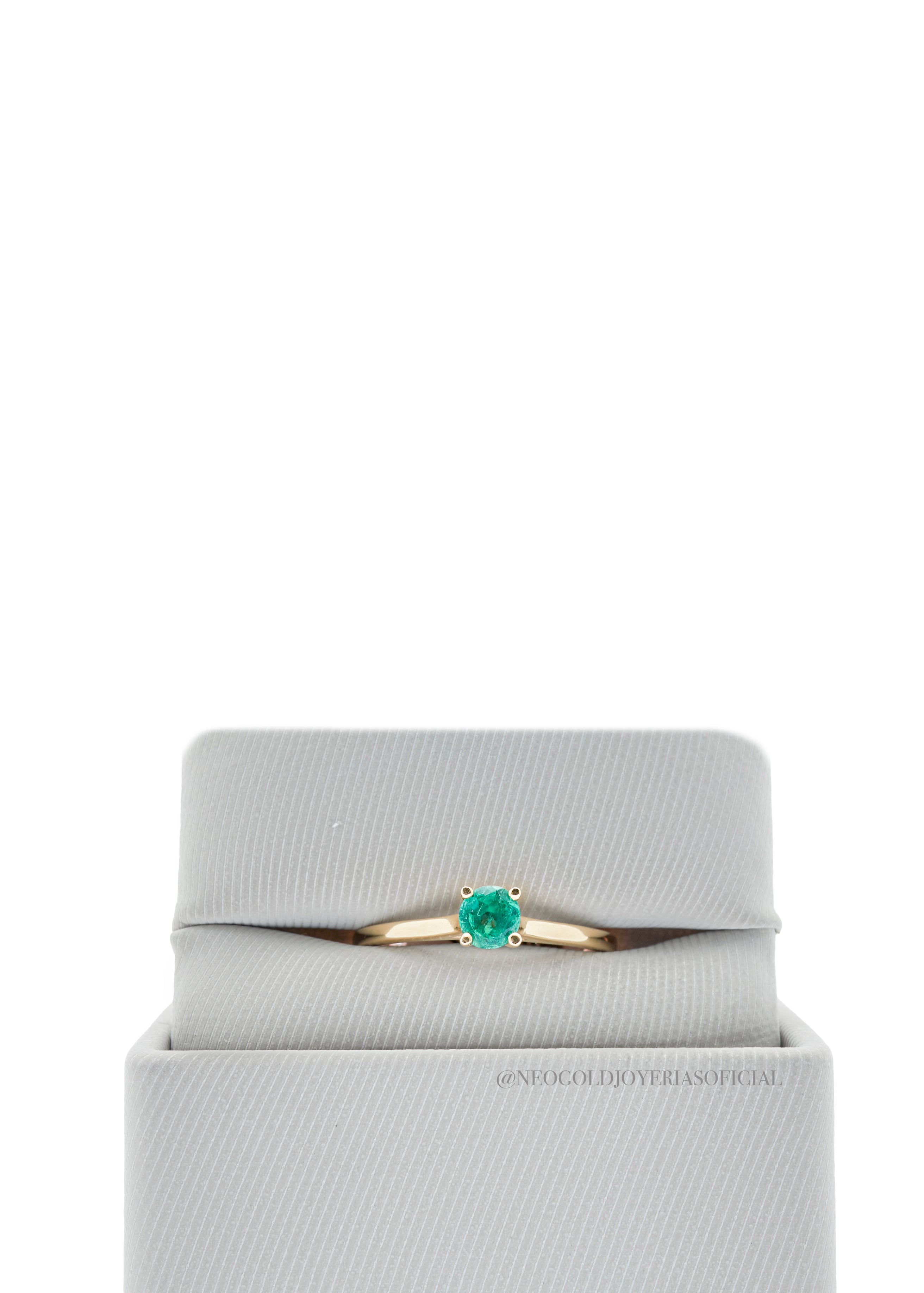 ANILLO OA/ ESMERALDA - REF 006686