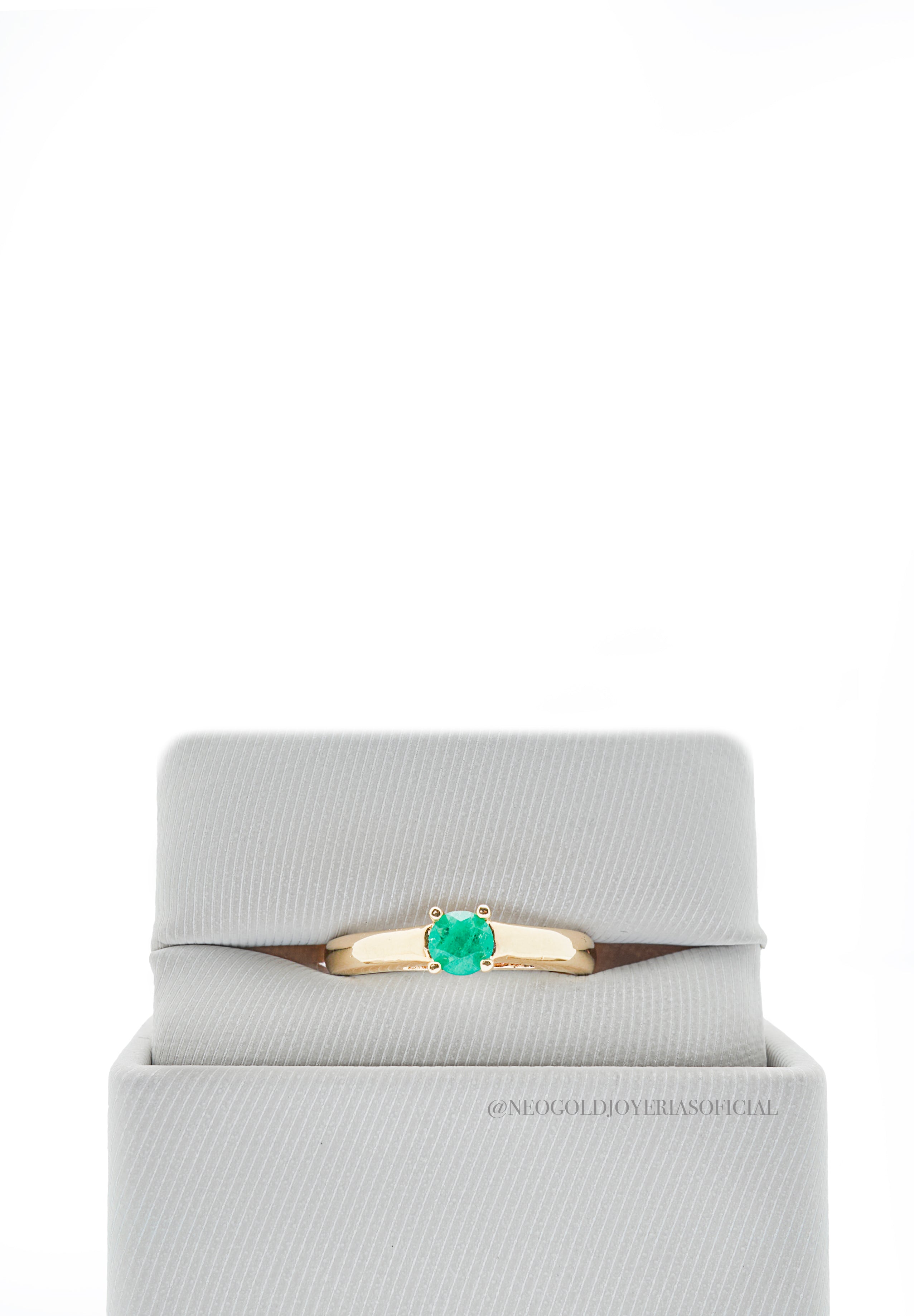 ANILLO OA/ ESMERALDA - REF 007631