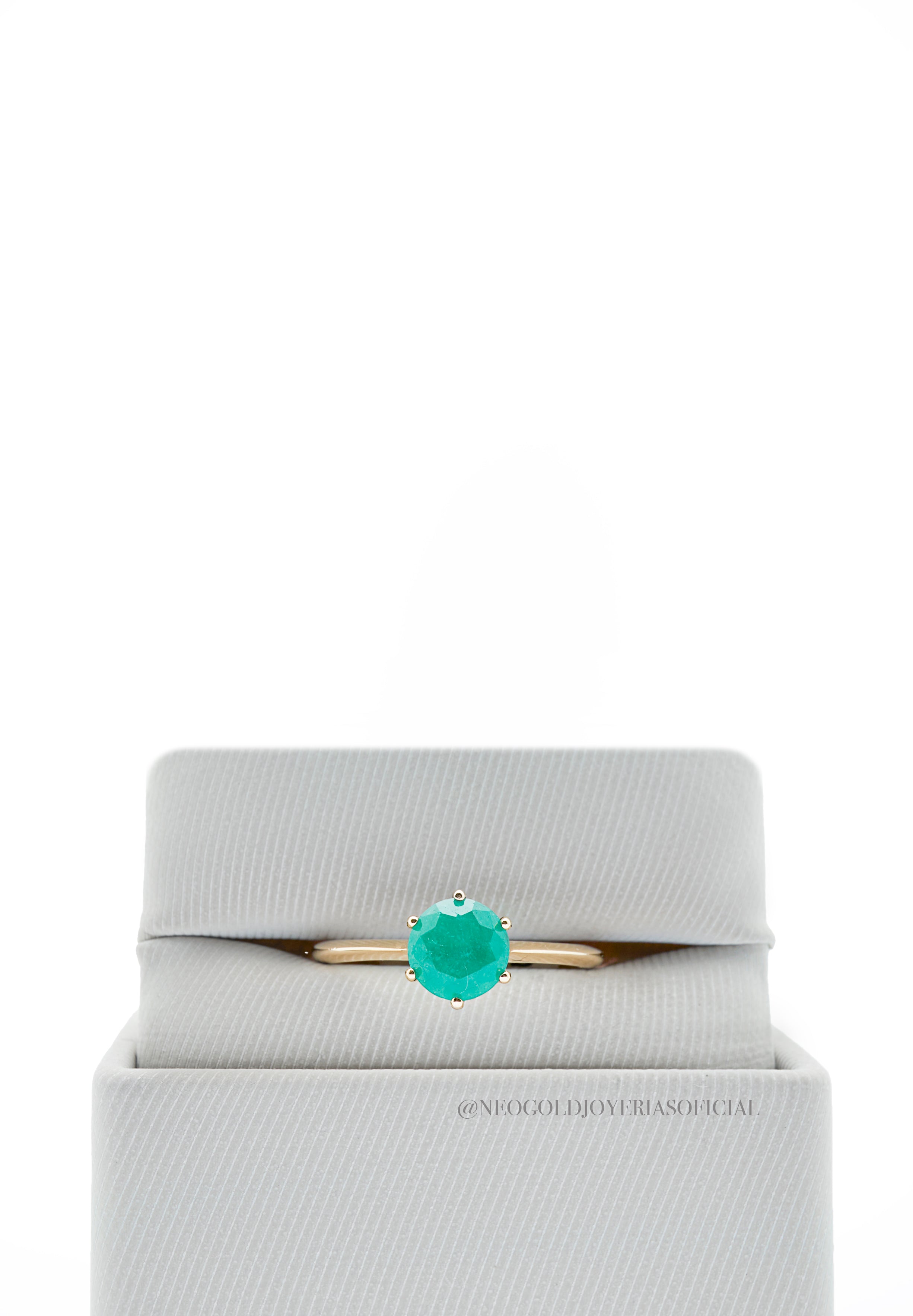 ANILLO OA/ ESMERALDA - REF 007830