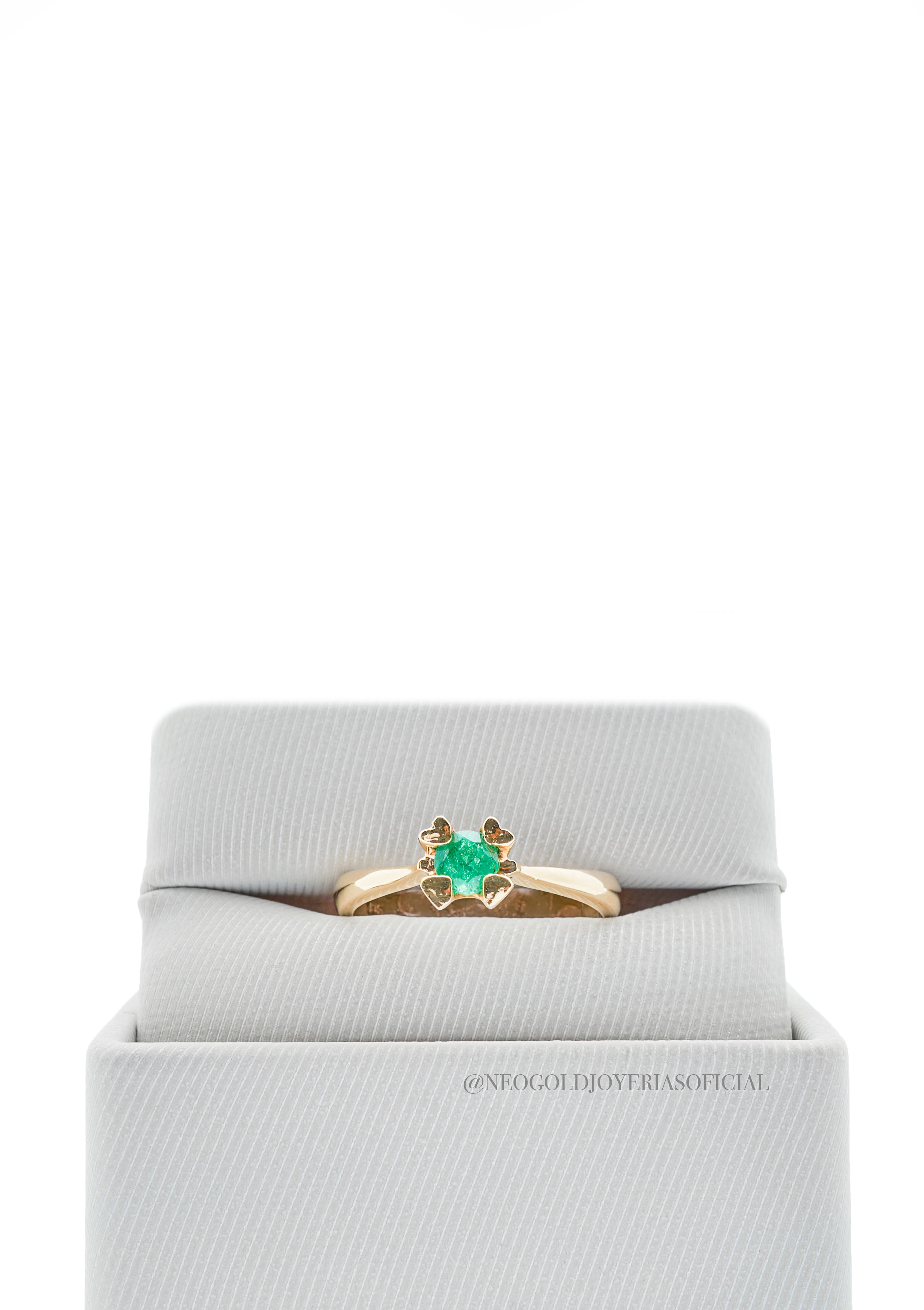 ANILLO OA/ ESMERALDA - REF 008426