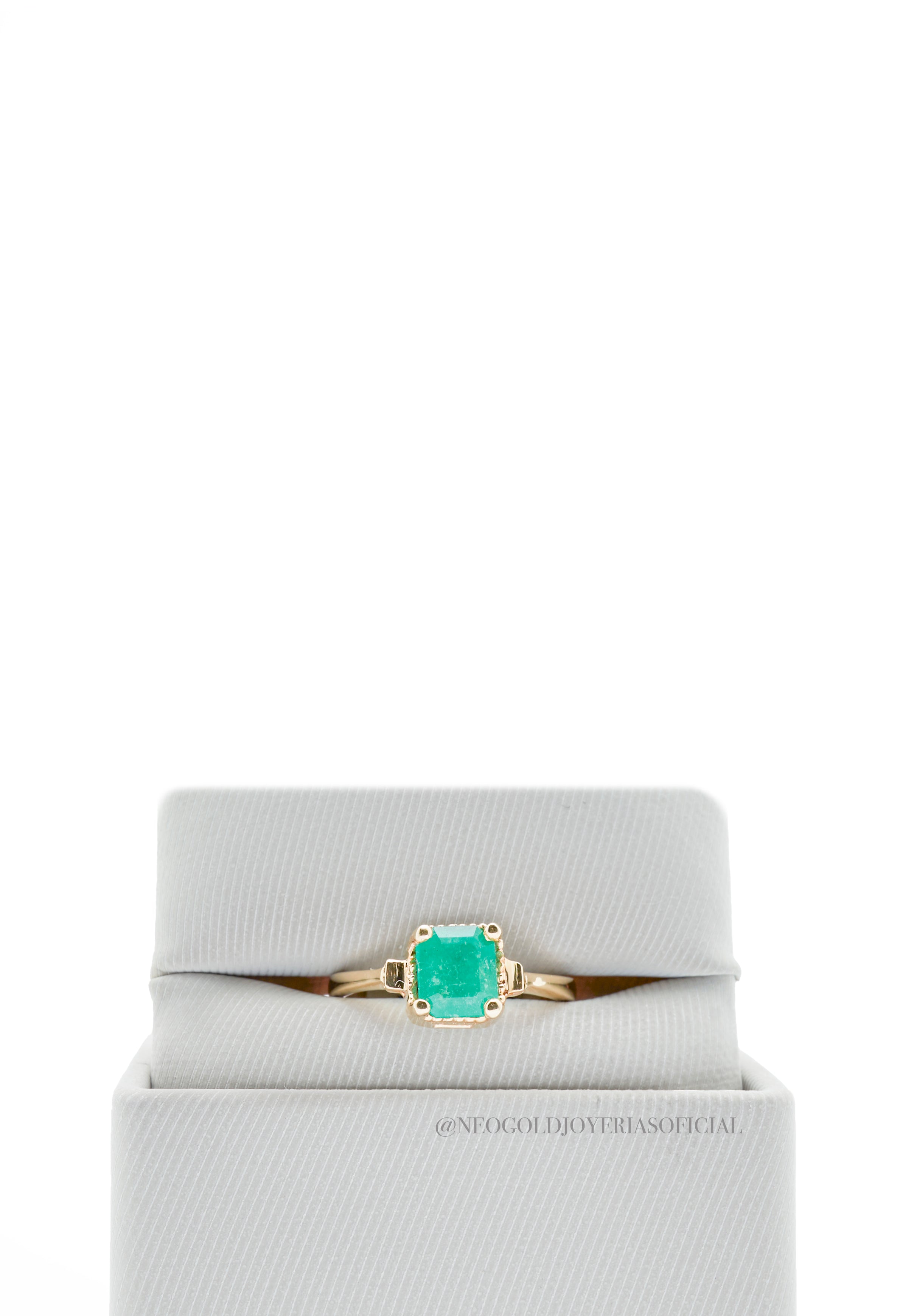 ANILLO/ OA/ ESMERALDA - REF 009448