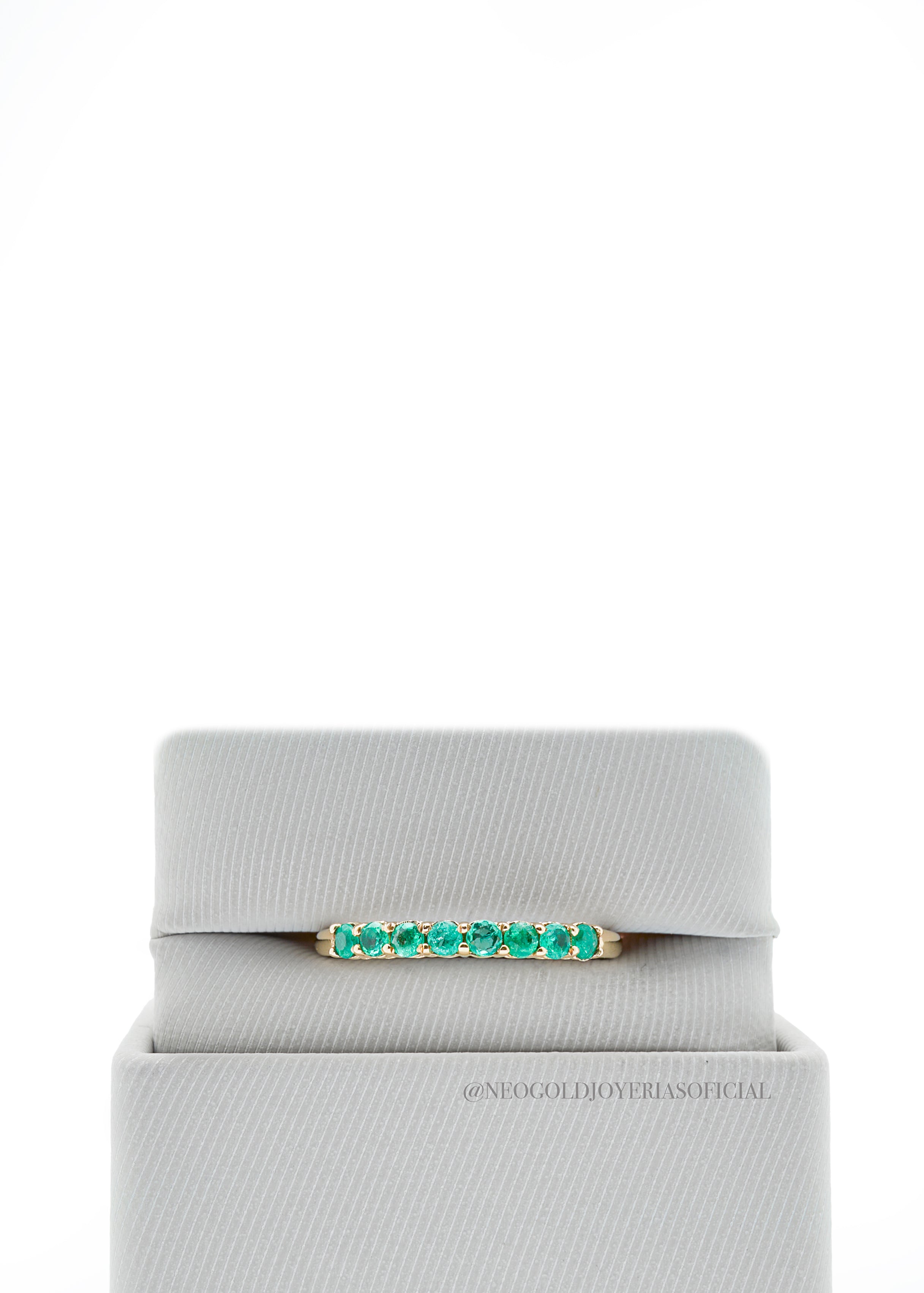 ANILLO OA/ ESMERALDA - REF 010479