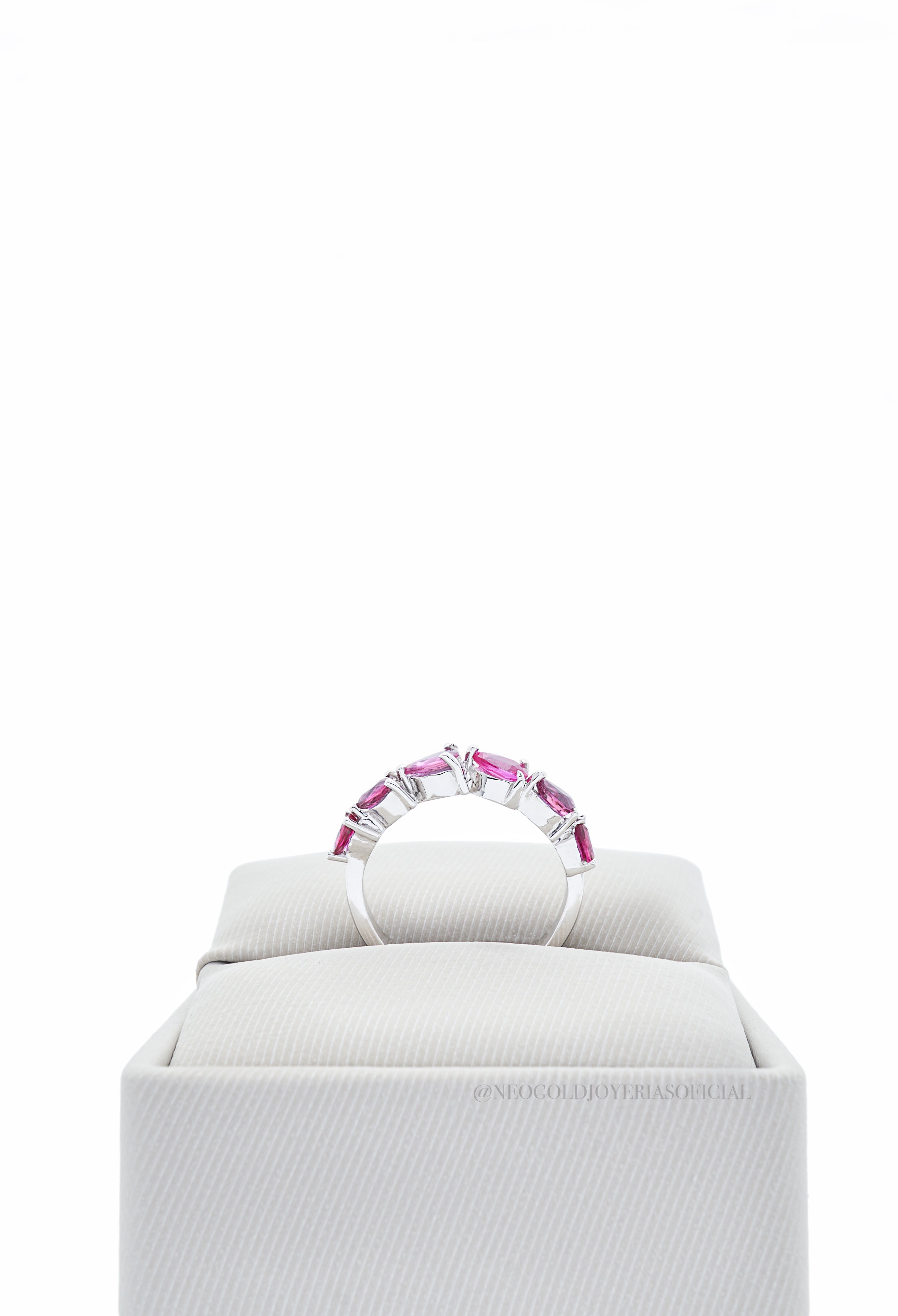 ANILLO OB/ RUBI - REF 010910
