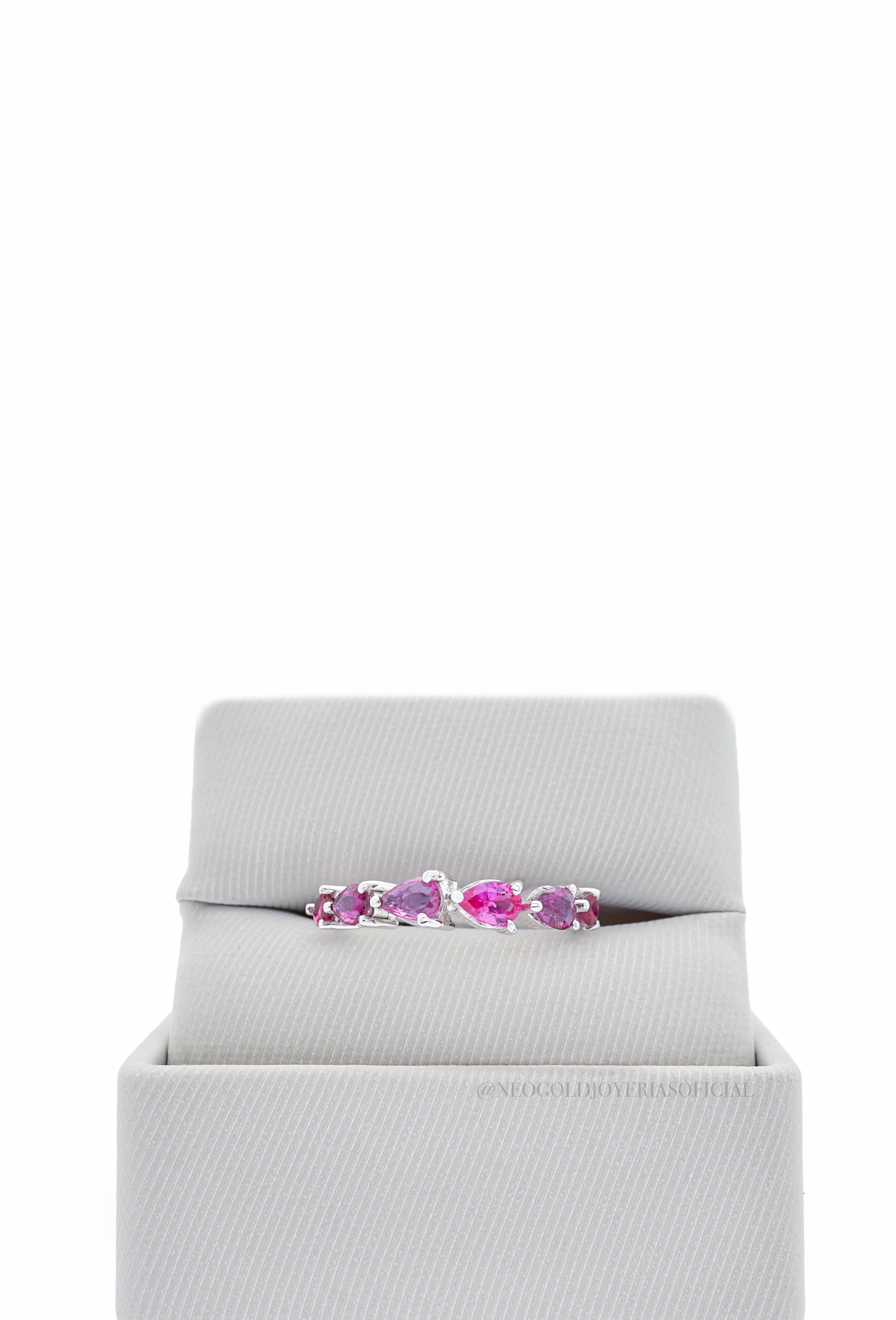 ANILLO OB/ RUBI - REF 010910