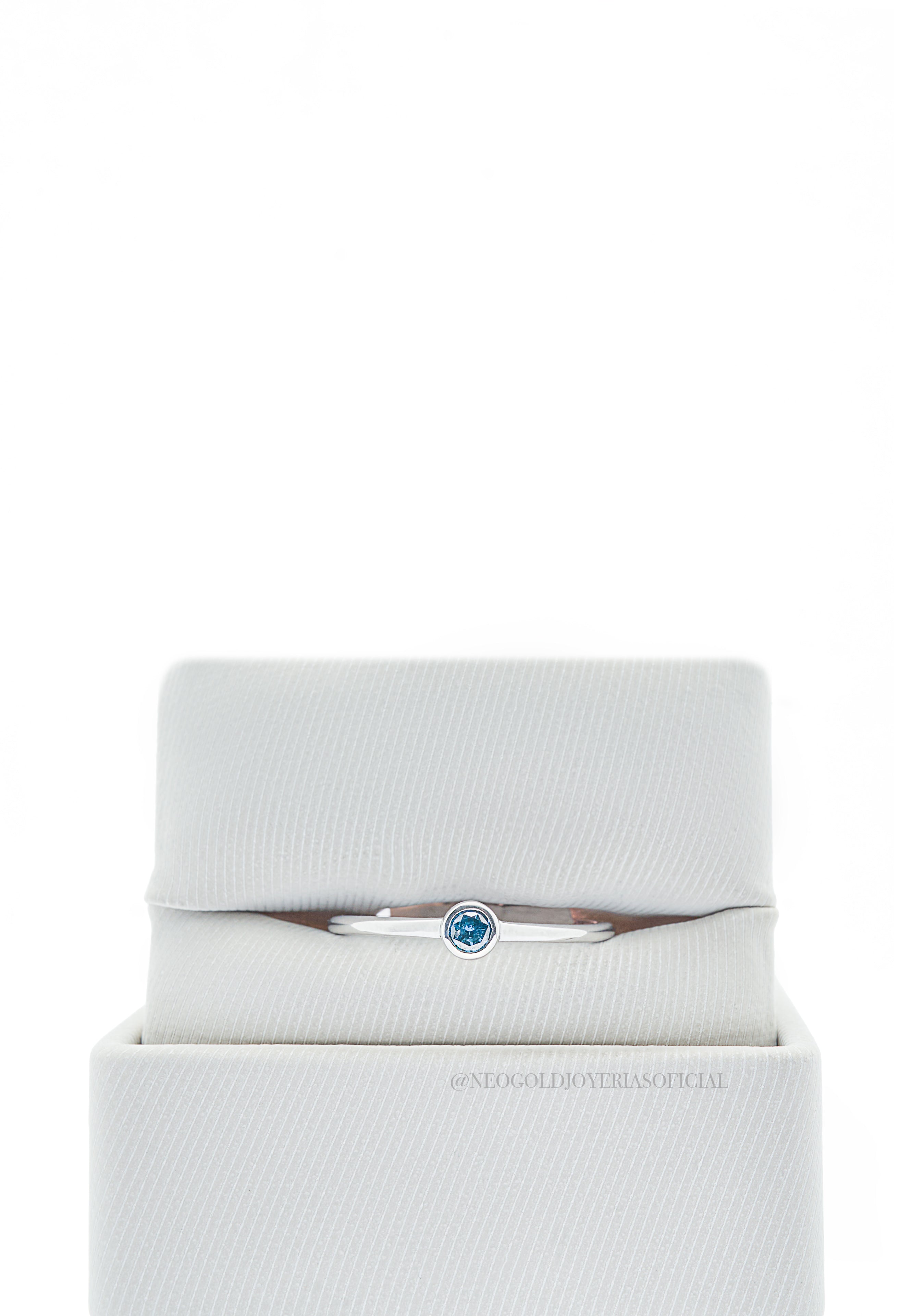 ANILLO OB/ ZAFIRO - REF 011568