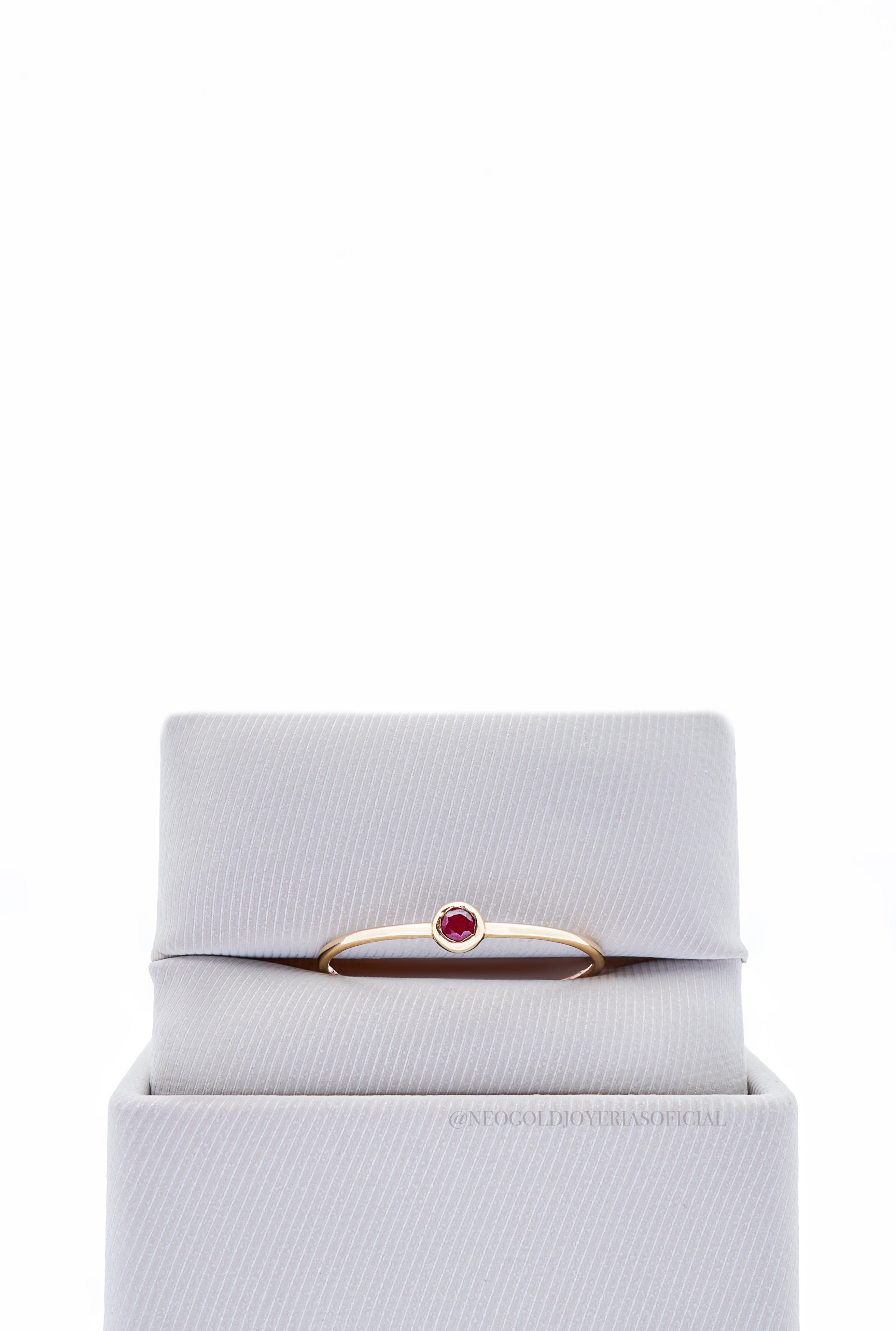 ANILLO OA / RUBI - REF 012329
