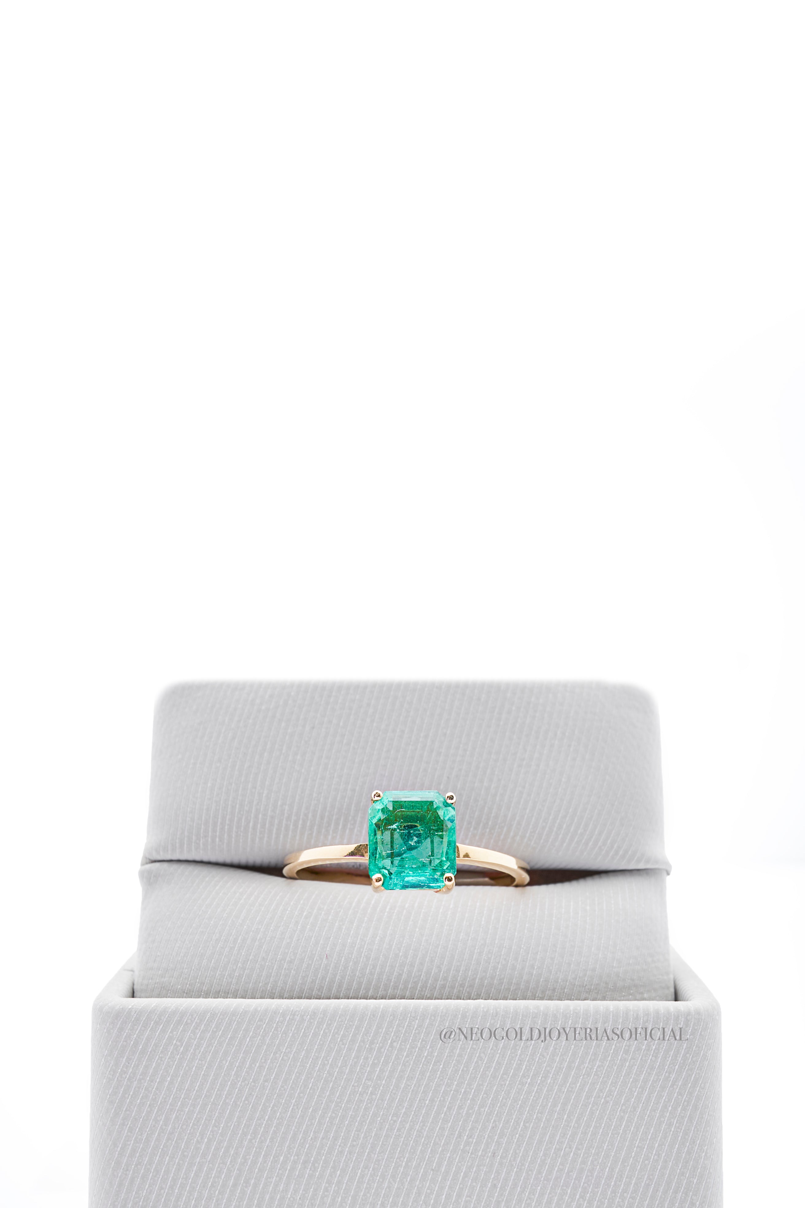 ANILLO OA/ ESMERALDA - REF 012488