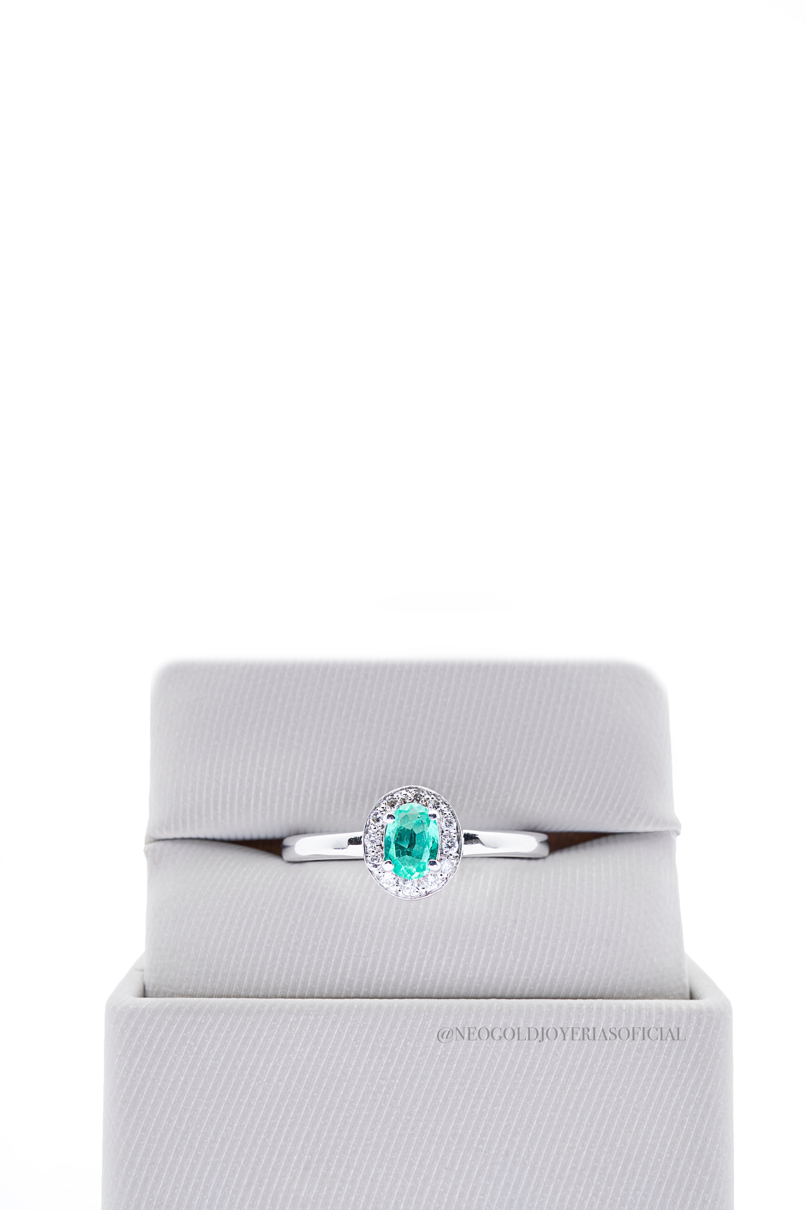 ANILLO OB / ESMERALDA / DIAMANTES - REF 012905