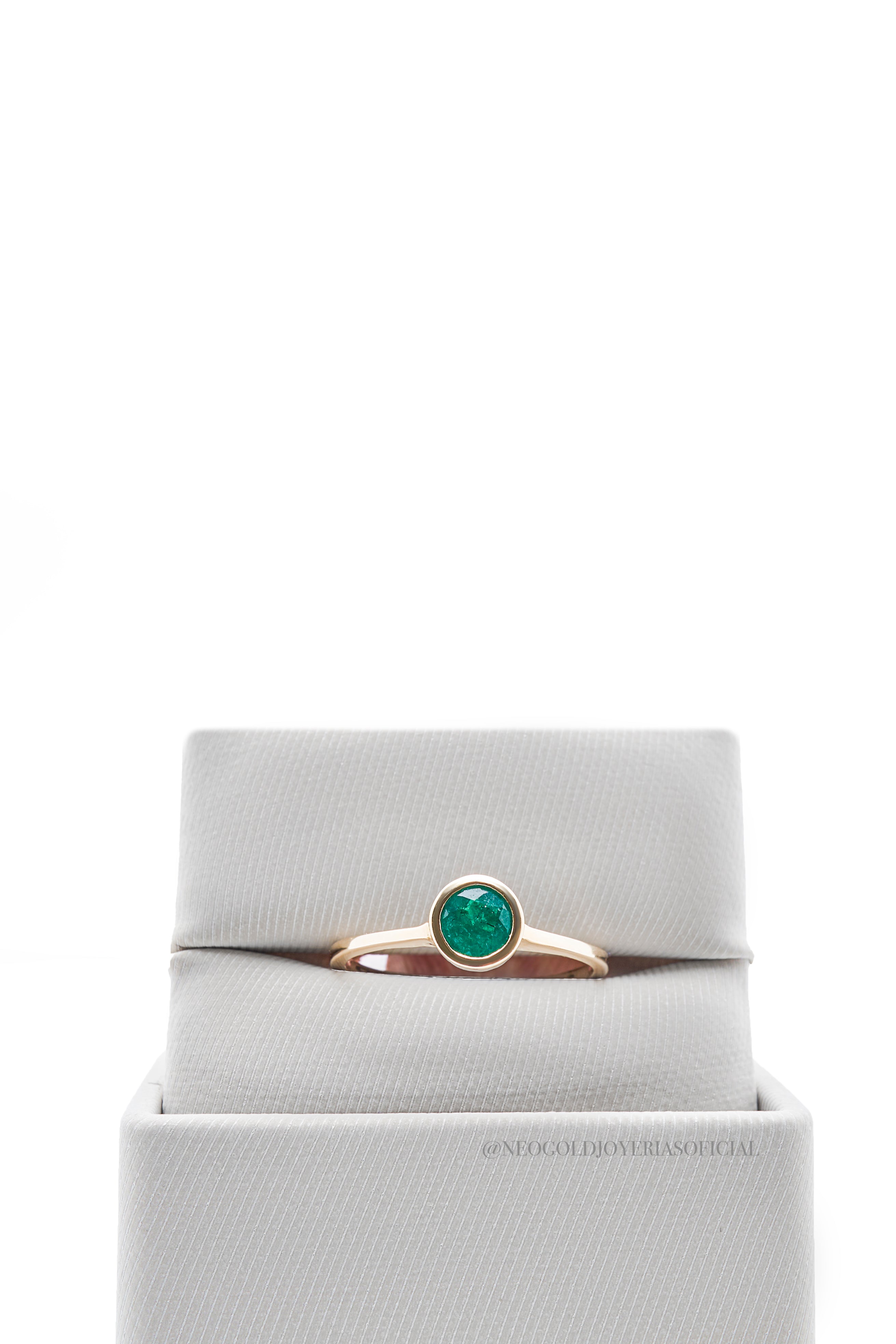 ANILLO OA/ ESMERALDA - REF 012915