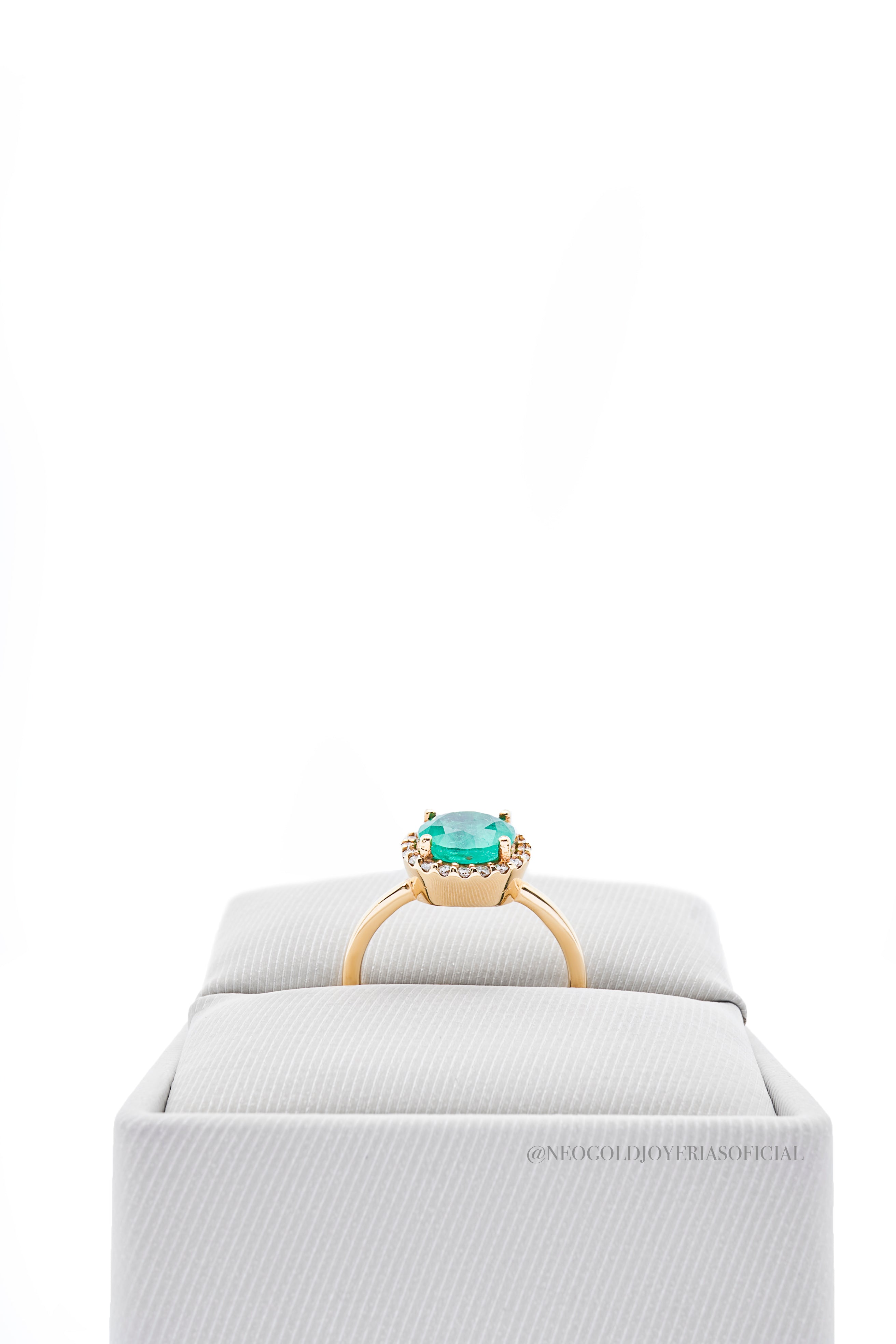 ANILLO OA/ ESMERALDA / DECORATIVOS - REF 012918