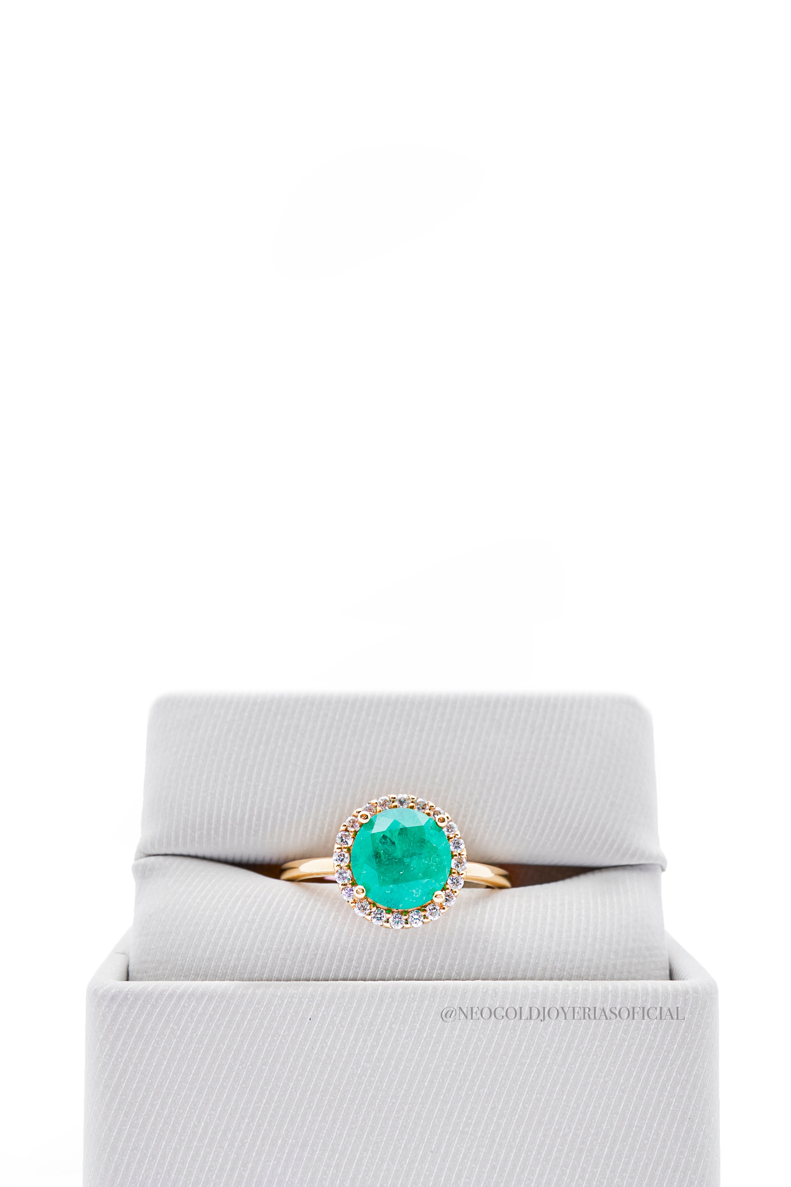 ANILLO OA/ ESMERALDA / DECORATIVOS - REF 012918