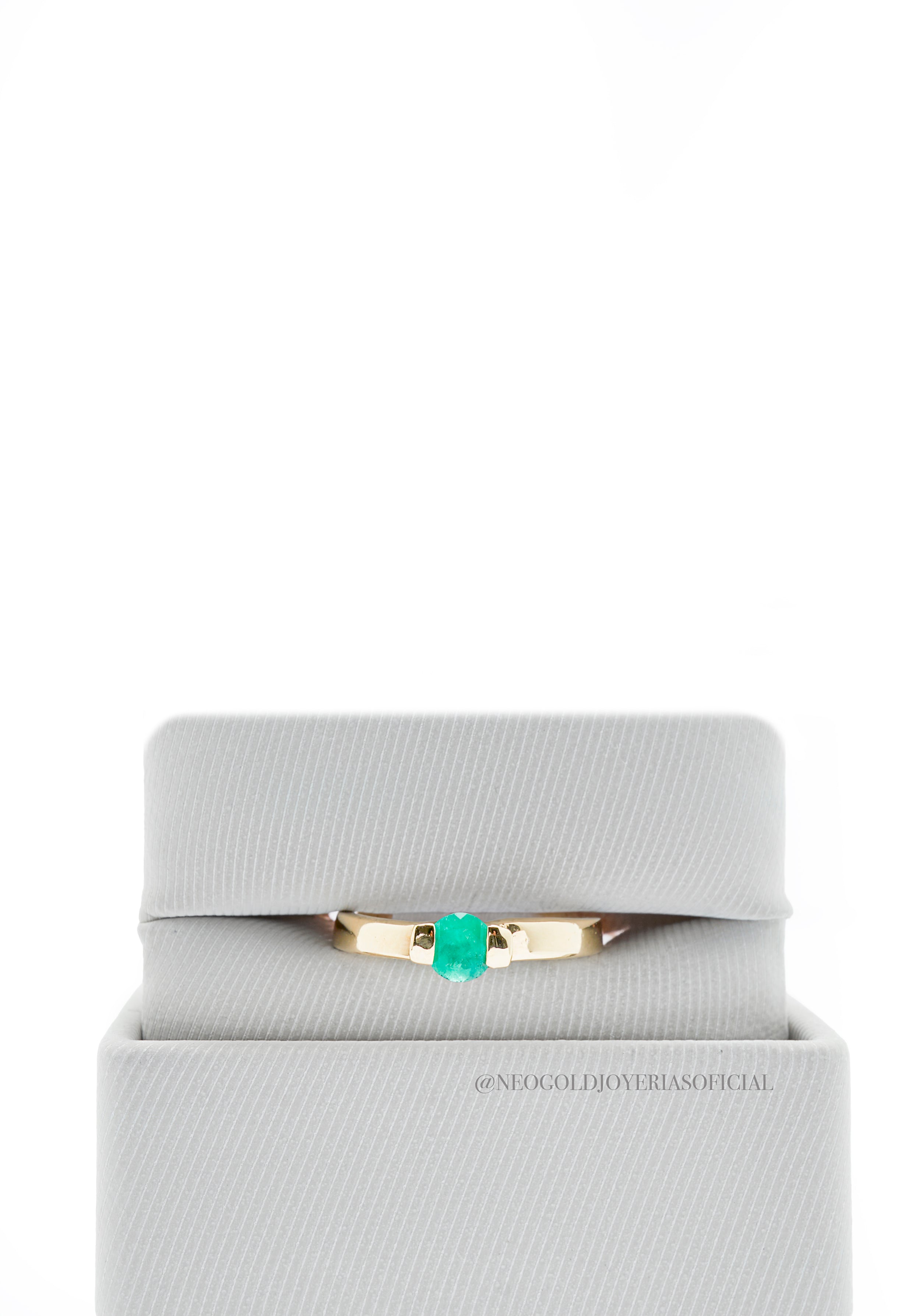 ANILLO OA / ESMERALDA - REF 013416