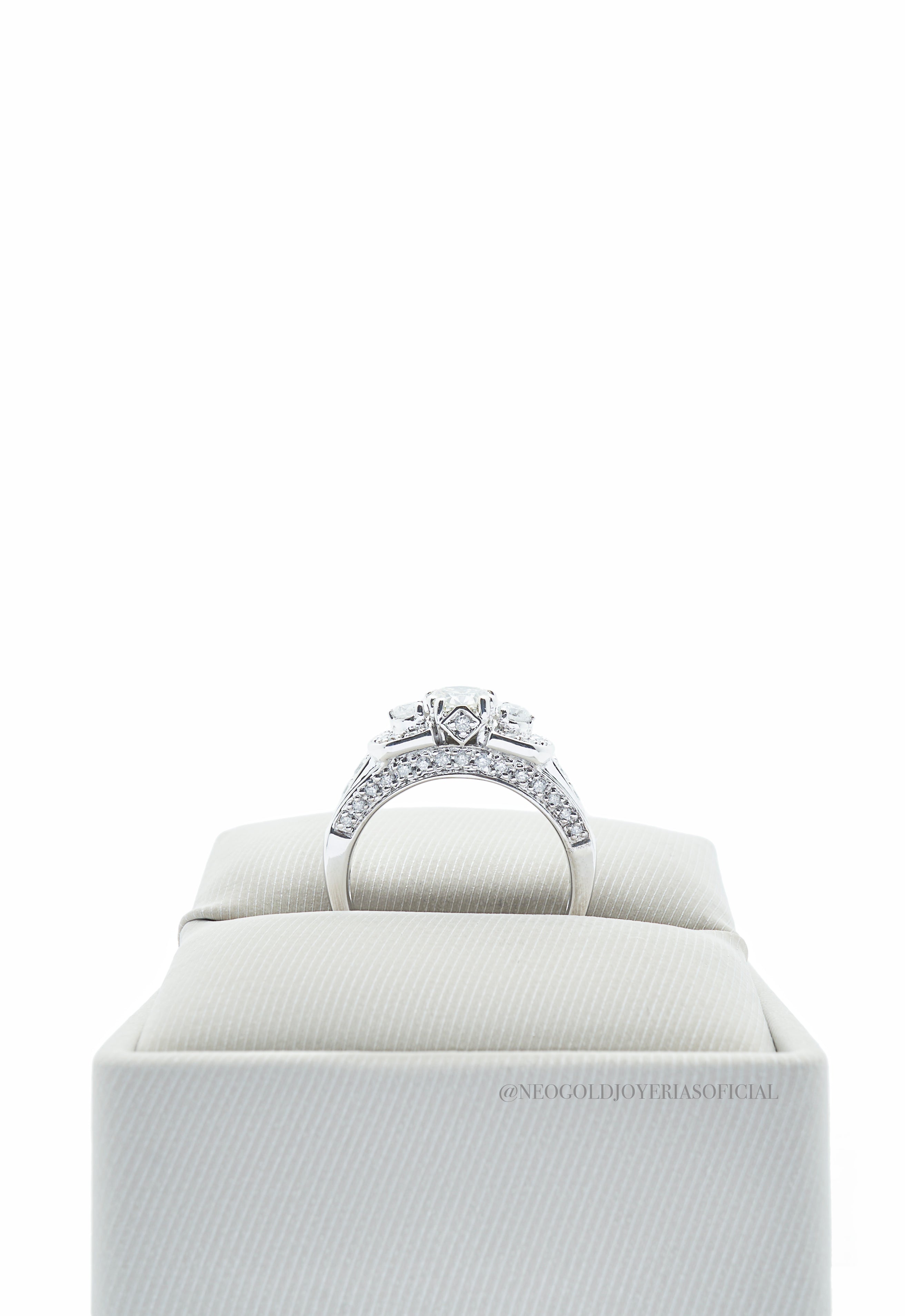 ANILLO OB / DIAMANTES - REF 013460