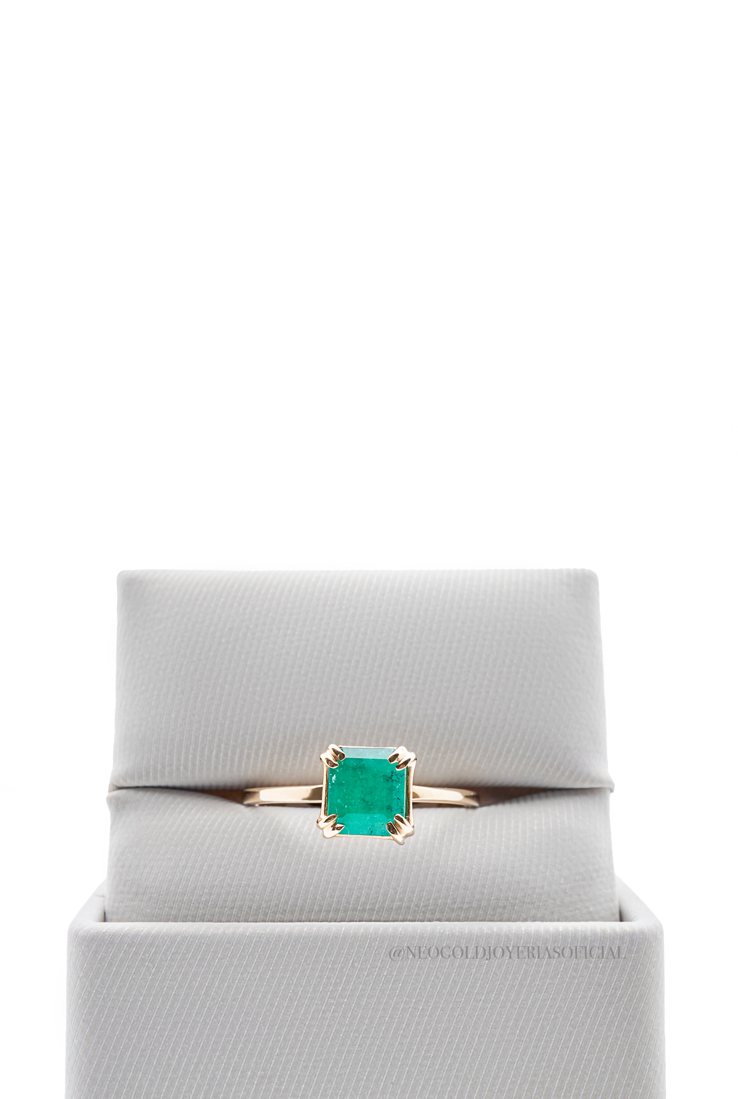 ANILLO OA / ESMERALDA - REF 014554