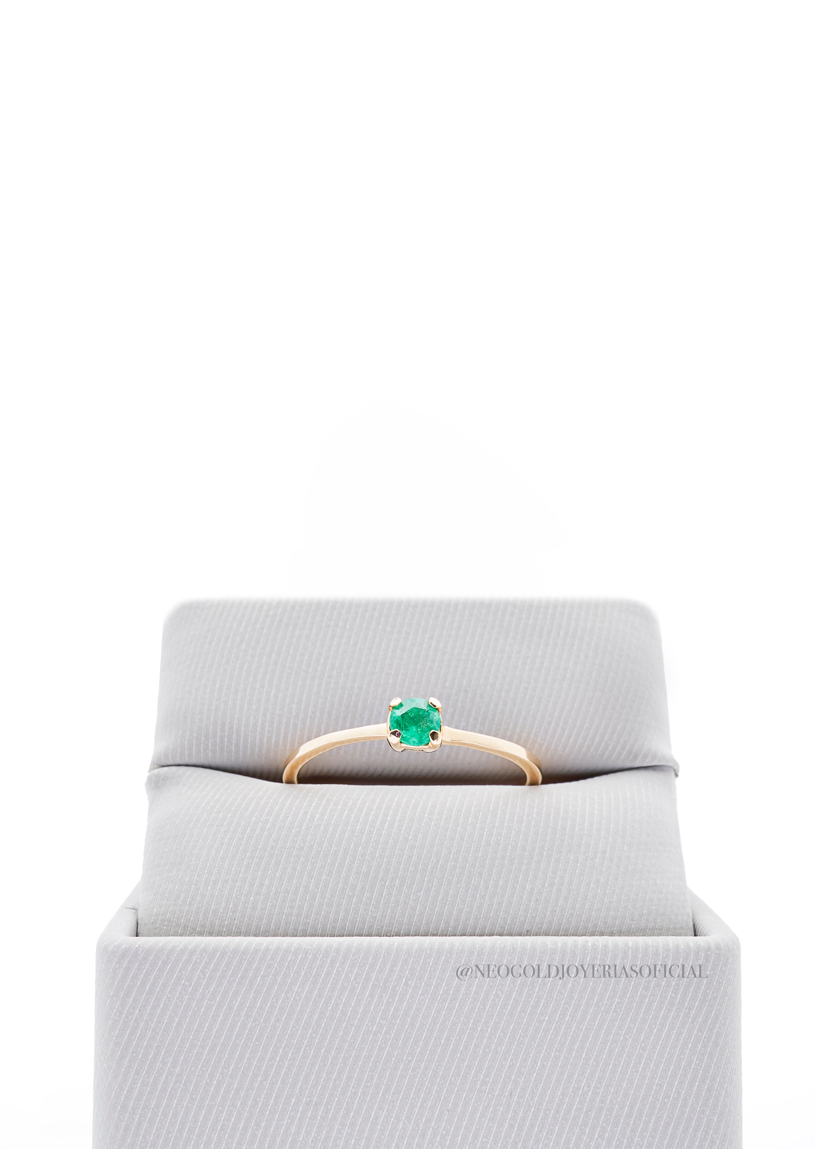 ANILLO OA / ESMERALDA - REF 014571