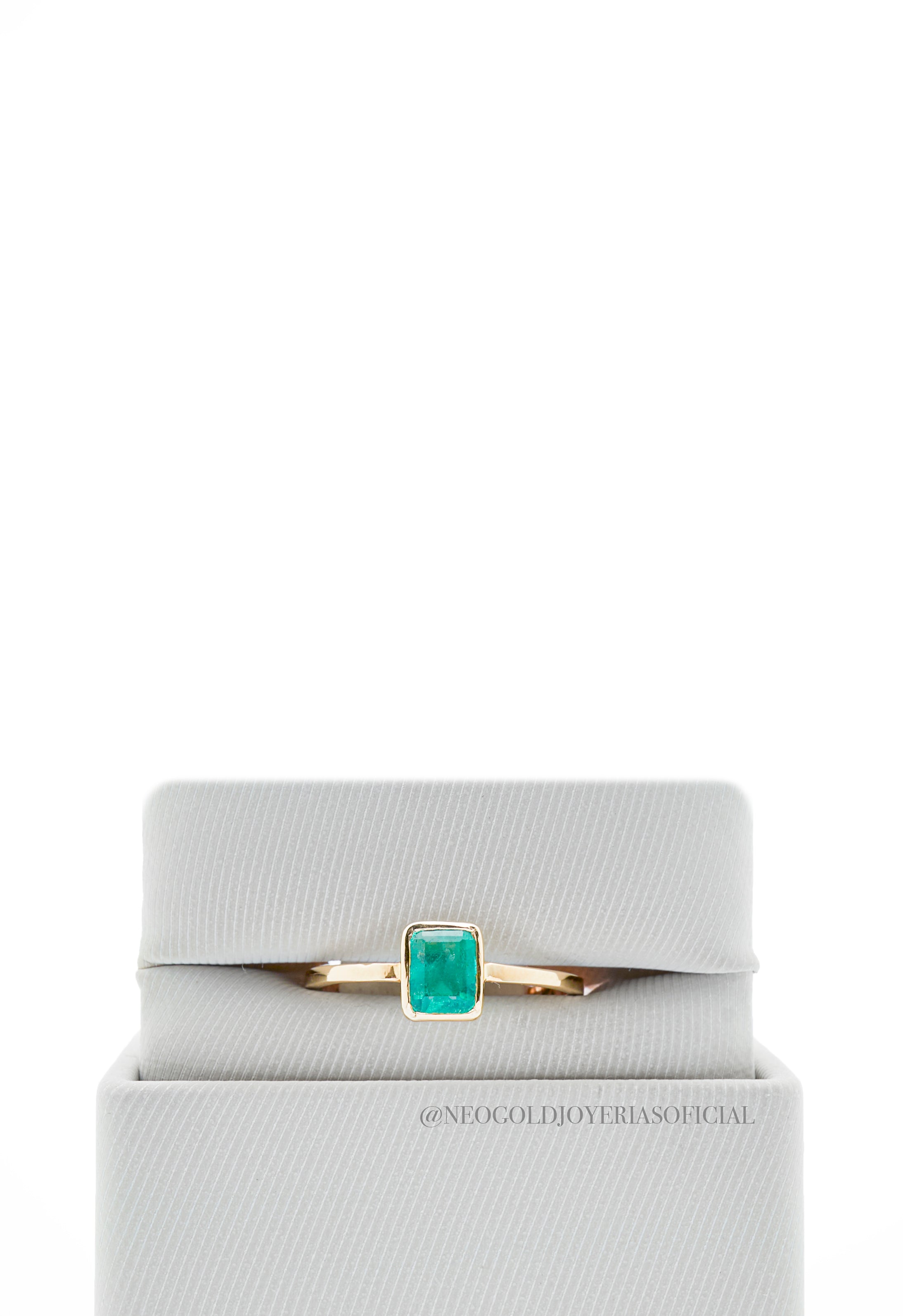 ANILLO OA / ESMERALDA - REF 014568
