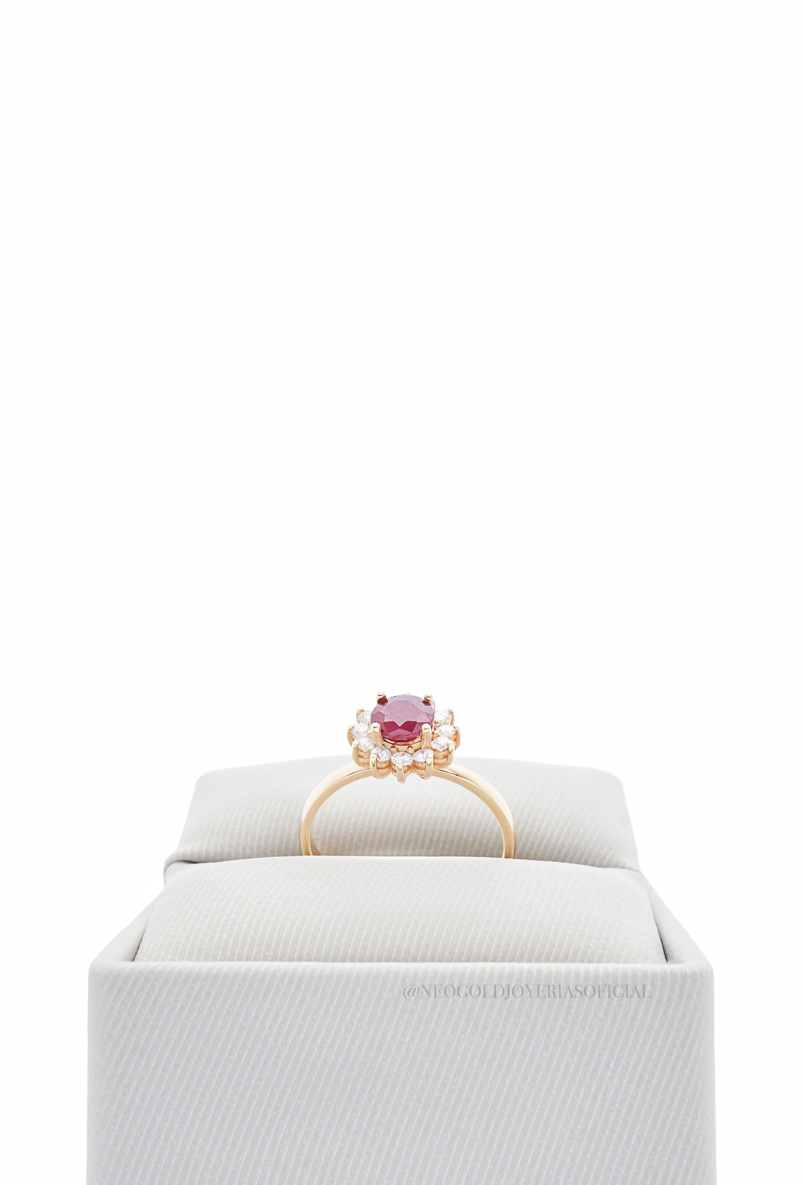 ANILLO OA / RUBI / DIAMANTES - REF 014954