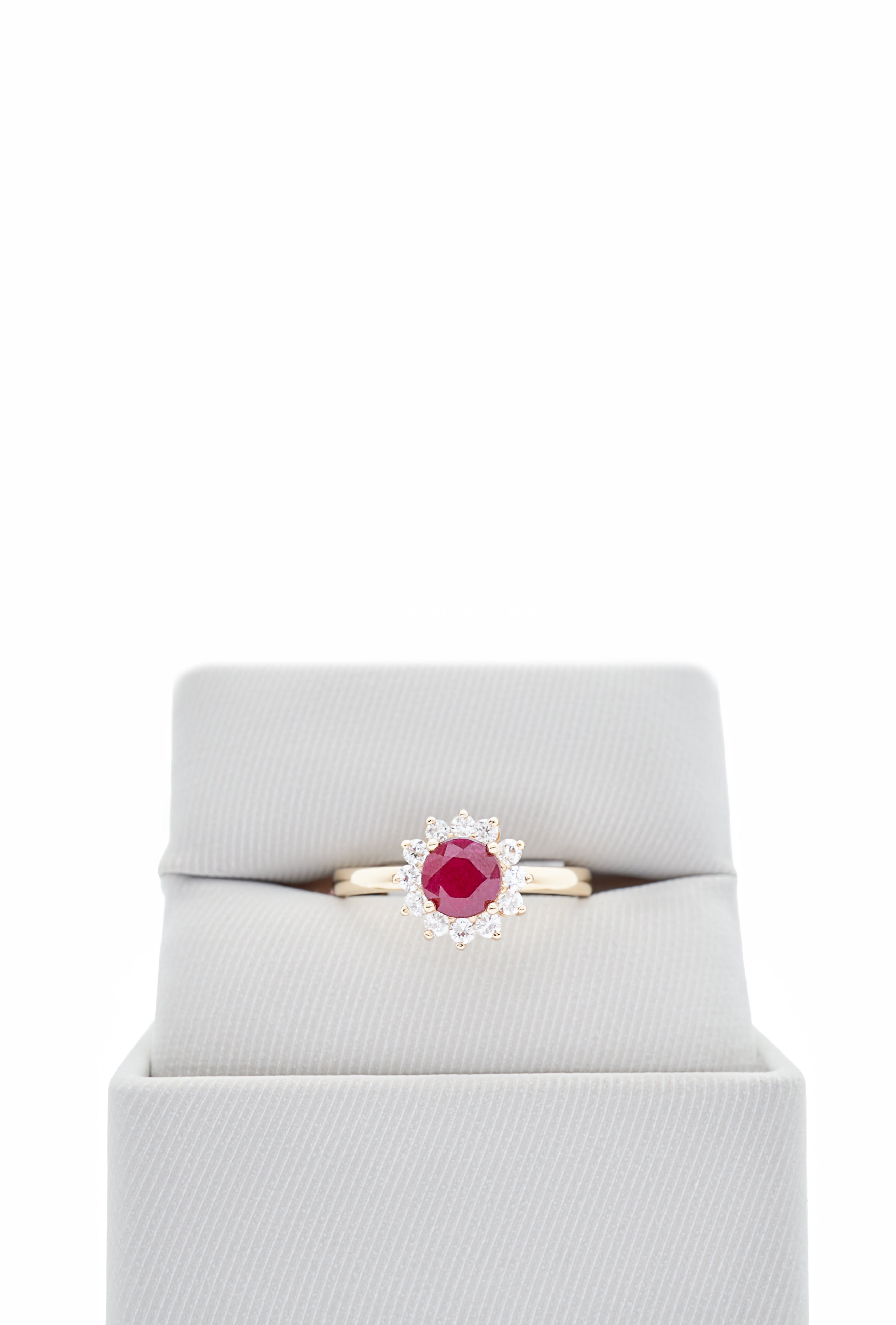 ANILLO OA / RUBI / DIAMANTES - REF 014954