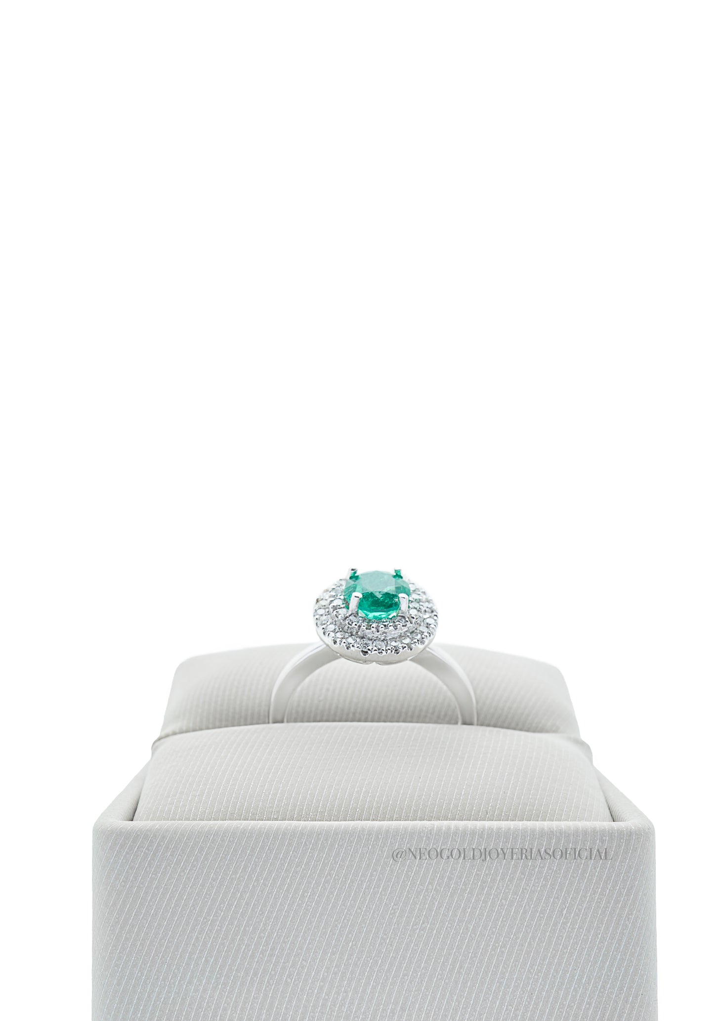 ANILLO OB / ESMERALDA / DIAMANTES - REF 015282