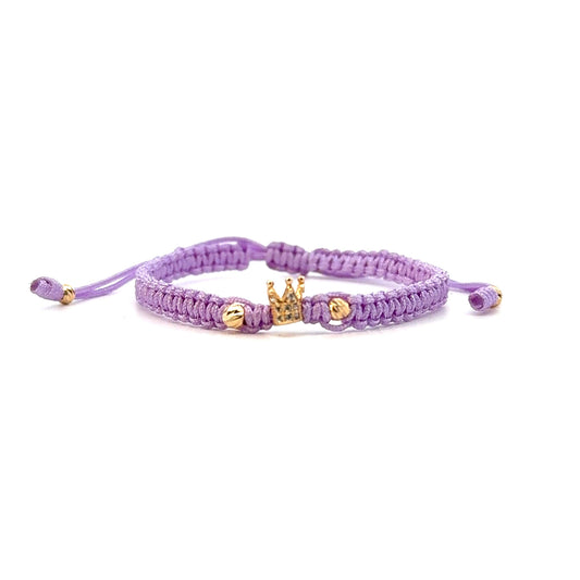 PULSERA TEJIDA CORONA - Neogold