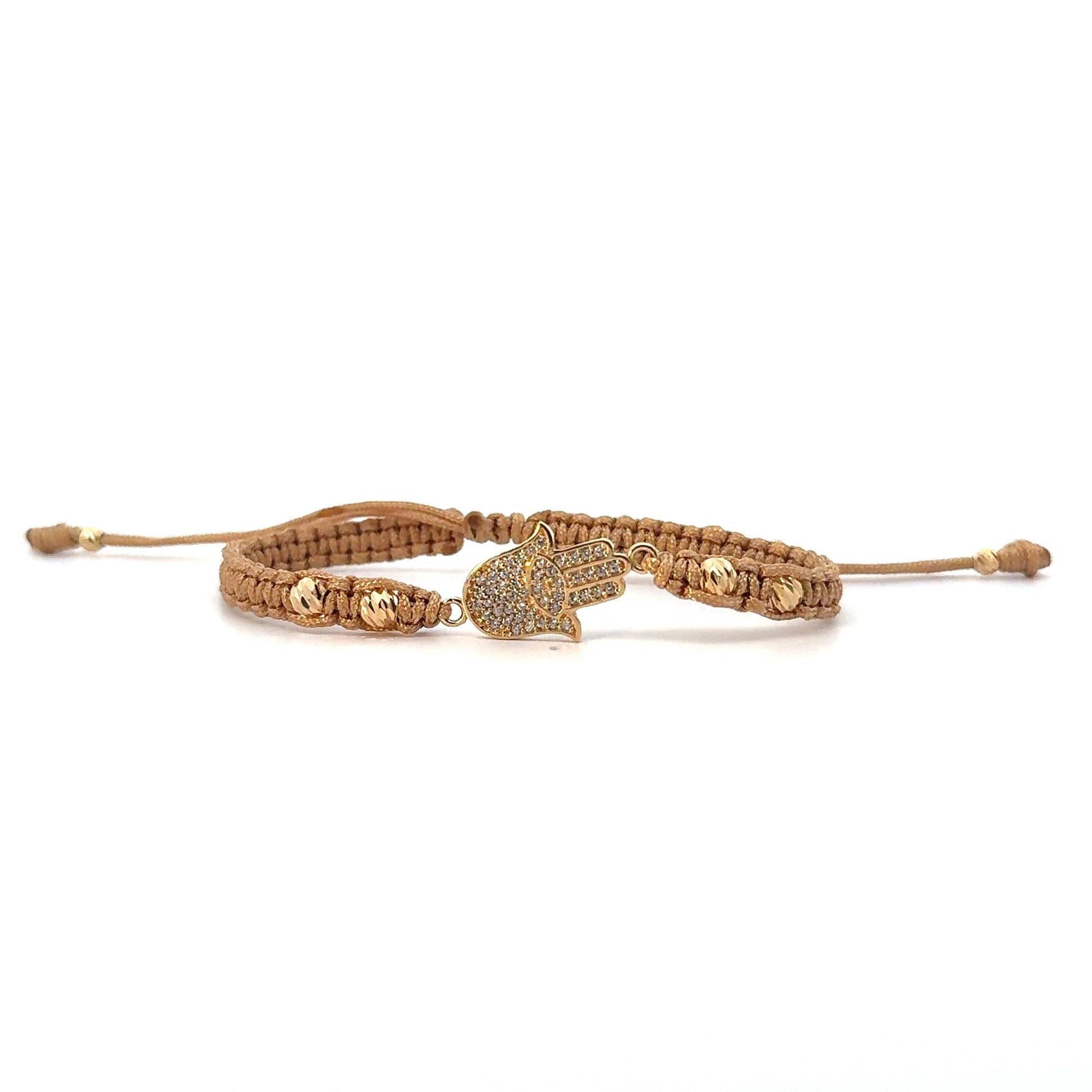 PULSERA TEJIDA MANO DE DIOS - Neogold