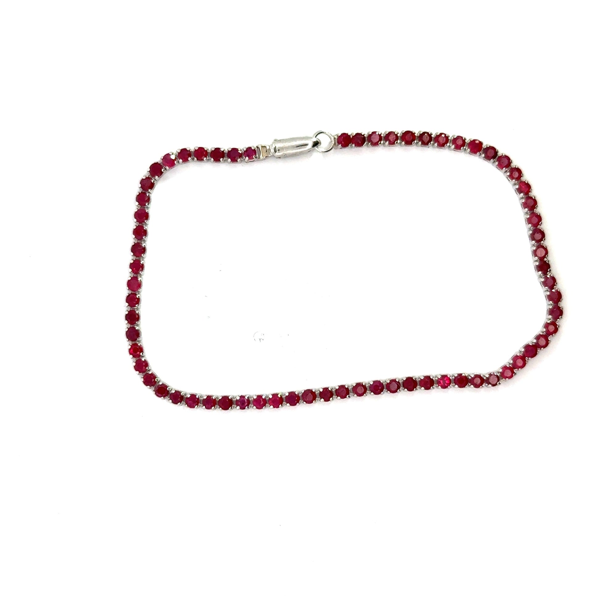 PULSERA TENIS CON RUBIES - Neogold