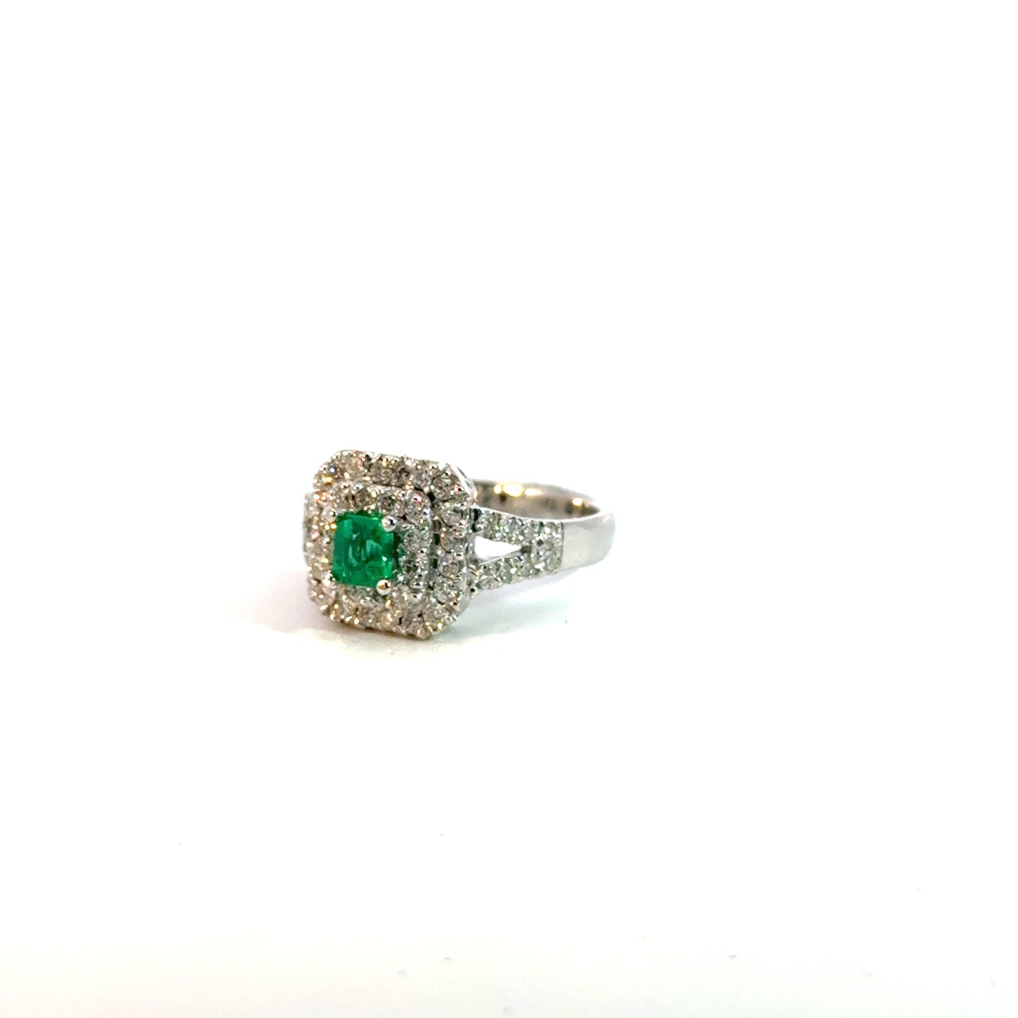 ANILLO ESMERALDA D: 0.65 CT