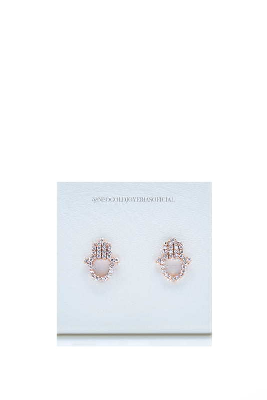 TOPOS OR 18K,HAMSA DIAMANTES NATURALES REF 009031