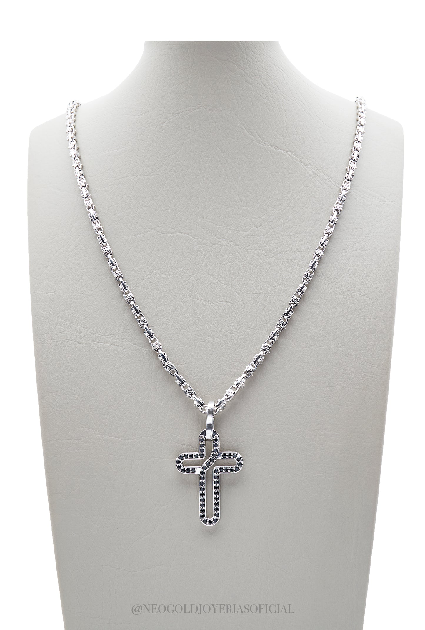 CADENA OB 18K, ESTRELLAS REF 012824