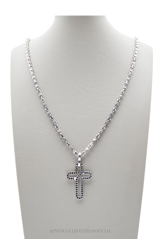 CADENA OB 18K, ESTRELLAS REF 012824