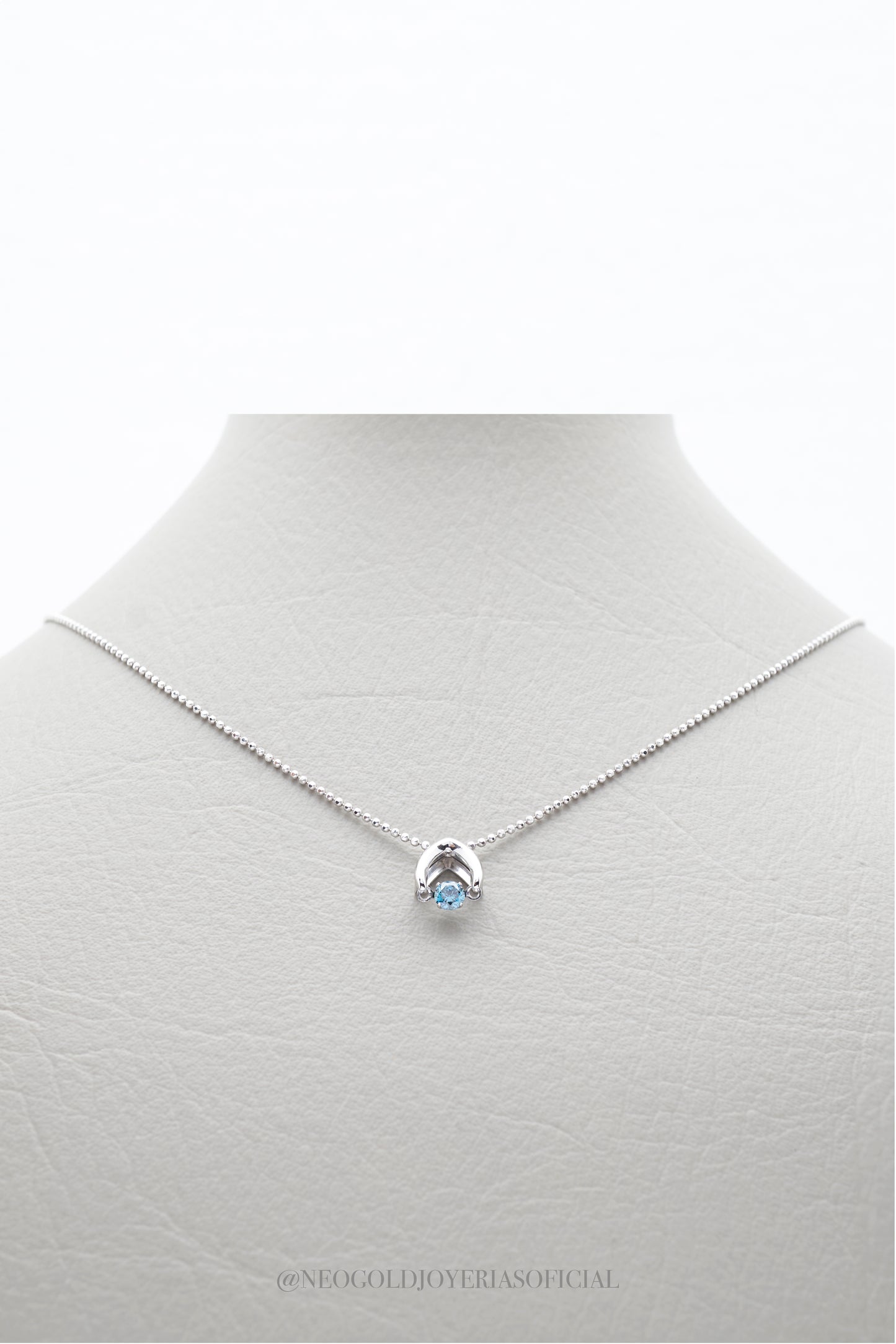 DIJE OB/ DIAMANTE AZUL