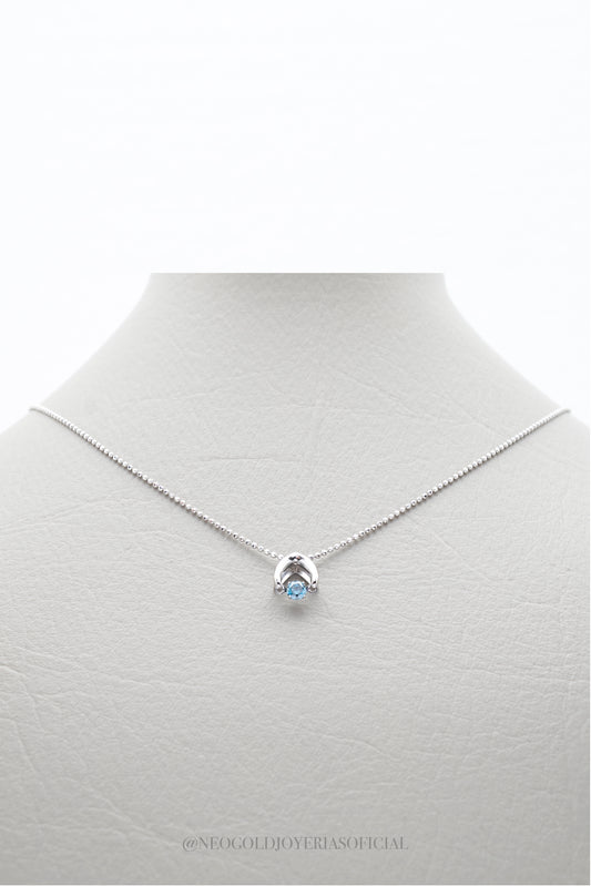 DIJE OB/ DIAMANTE AZUL