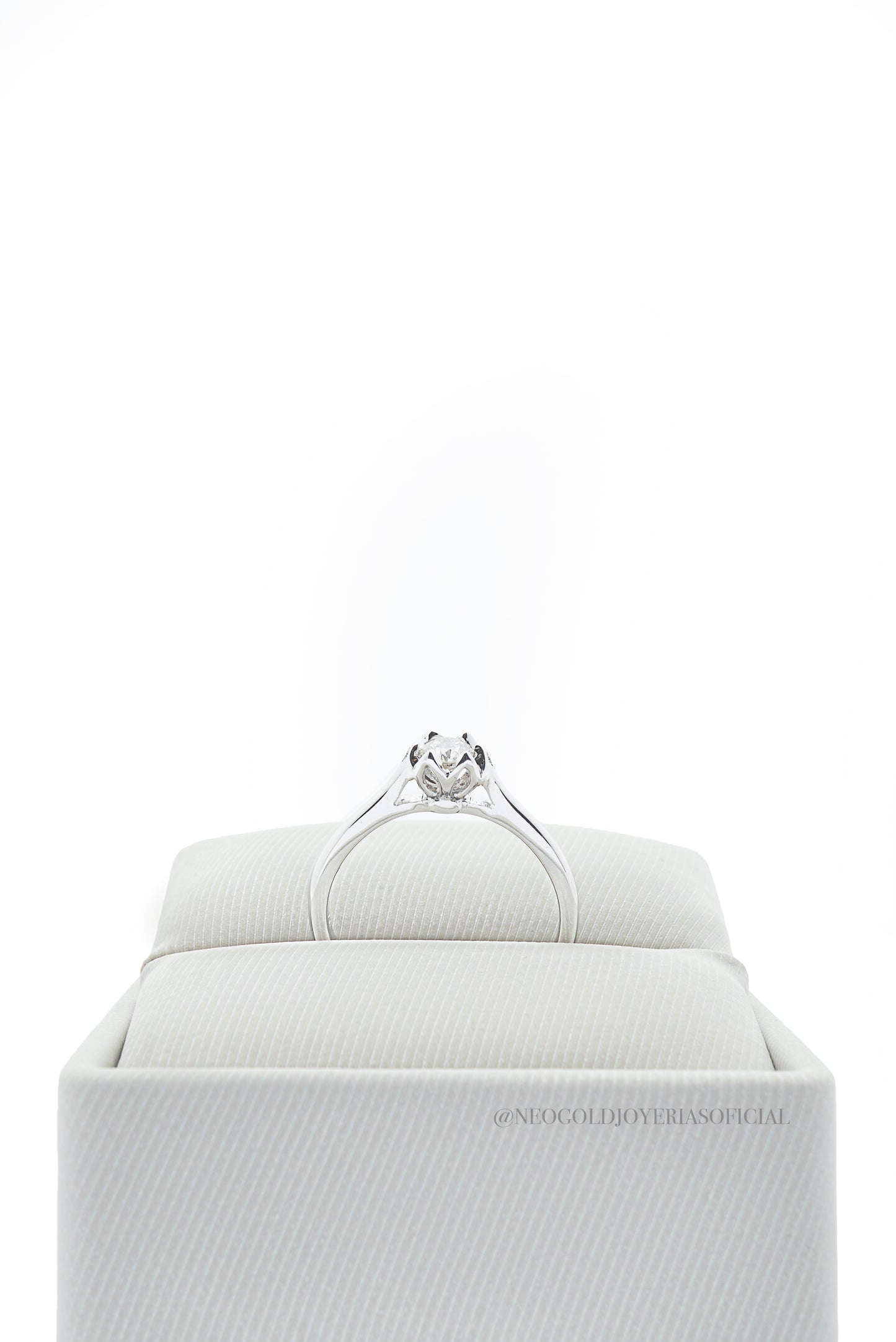 ANILLO SOLITARIO OB / DIAMANTE - REF 004208