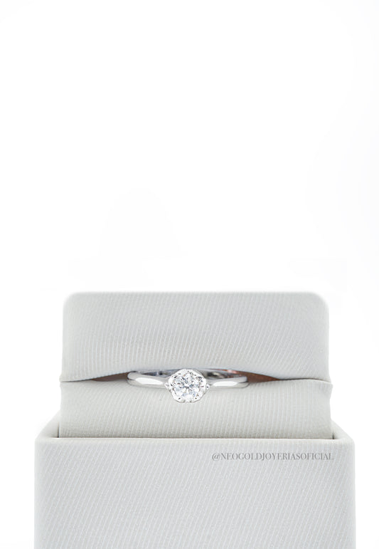 ANILLO SOLITARIO OB / DIAMANTE - REF 004208