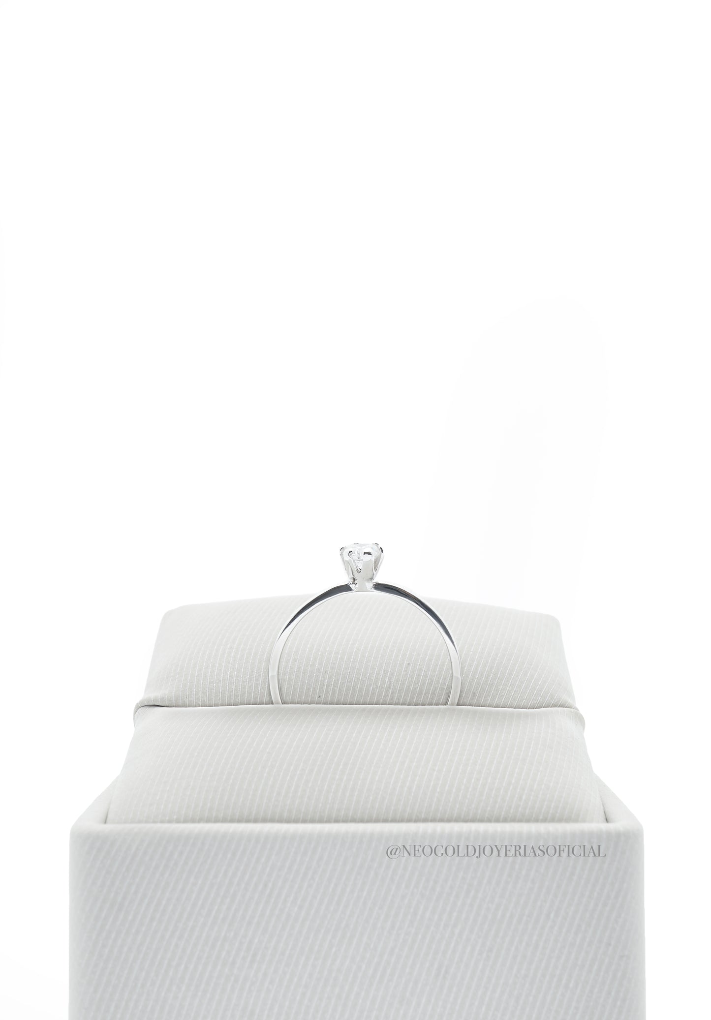 ANILLO SOLITARIO  OB / DIAMANTES - REF 005786