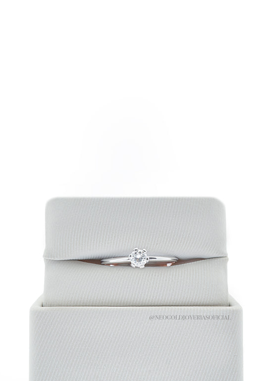 ANILLO SOLITARIO  OB / DIAMANTES - REF 005786