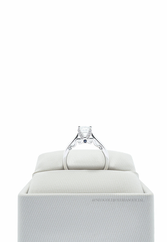 ANILLO OB / DIAMANTES - REF 010393