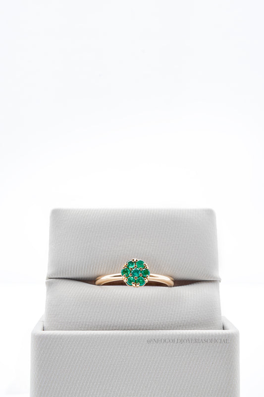 ANILLO OA / ESMERALDA - REF 014846