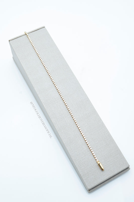 PULSERA TENNIS OA 18K DIAMANTES NATURALES REF 009201