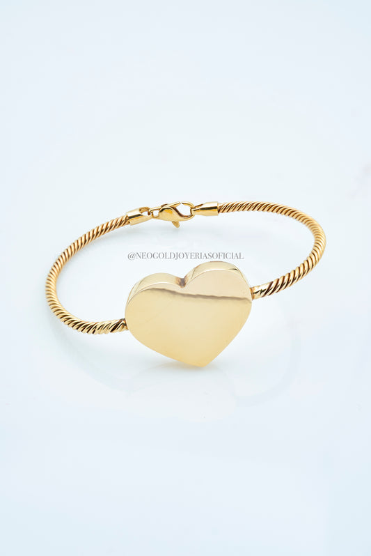 ARO CORAZON OA 18K REF 009468