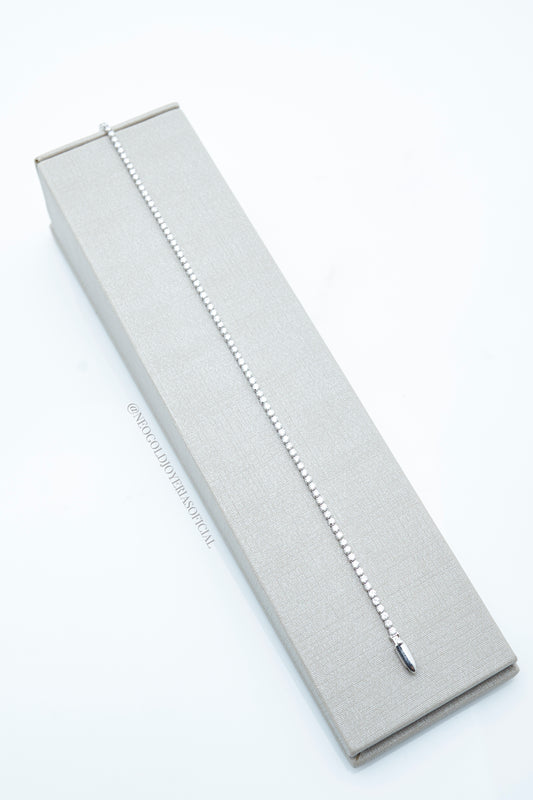 PULSERA TENNIS OB 18K, CON DIAMANTES NATURALES REF 012817