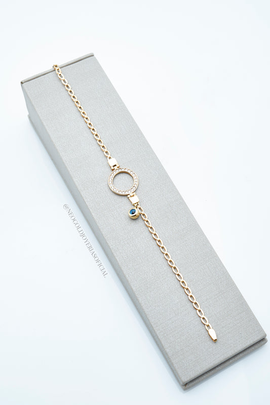 PULSERA OA 18K, OJO TURCO REF 013640