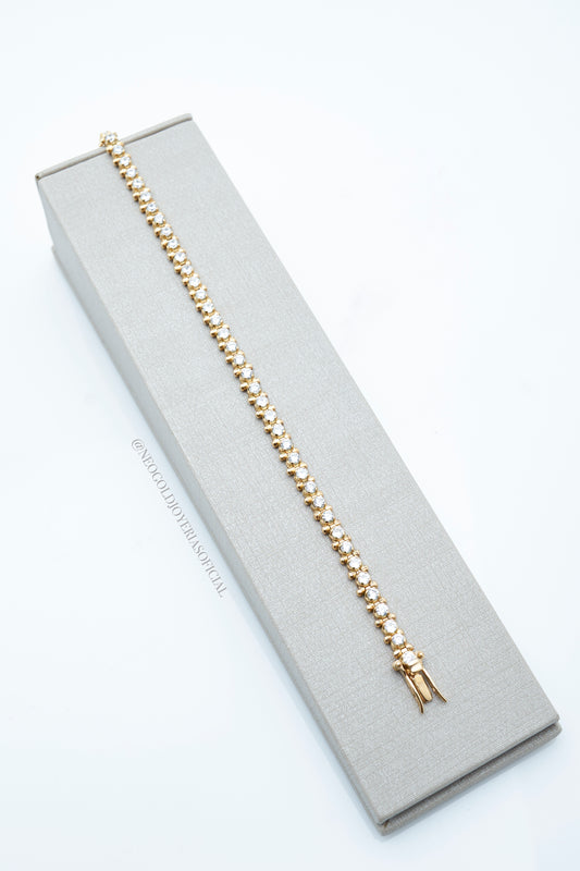 PULSERA TENNIS OA 18K, CIRCON REF 013896