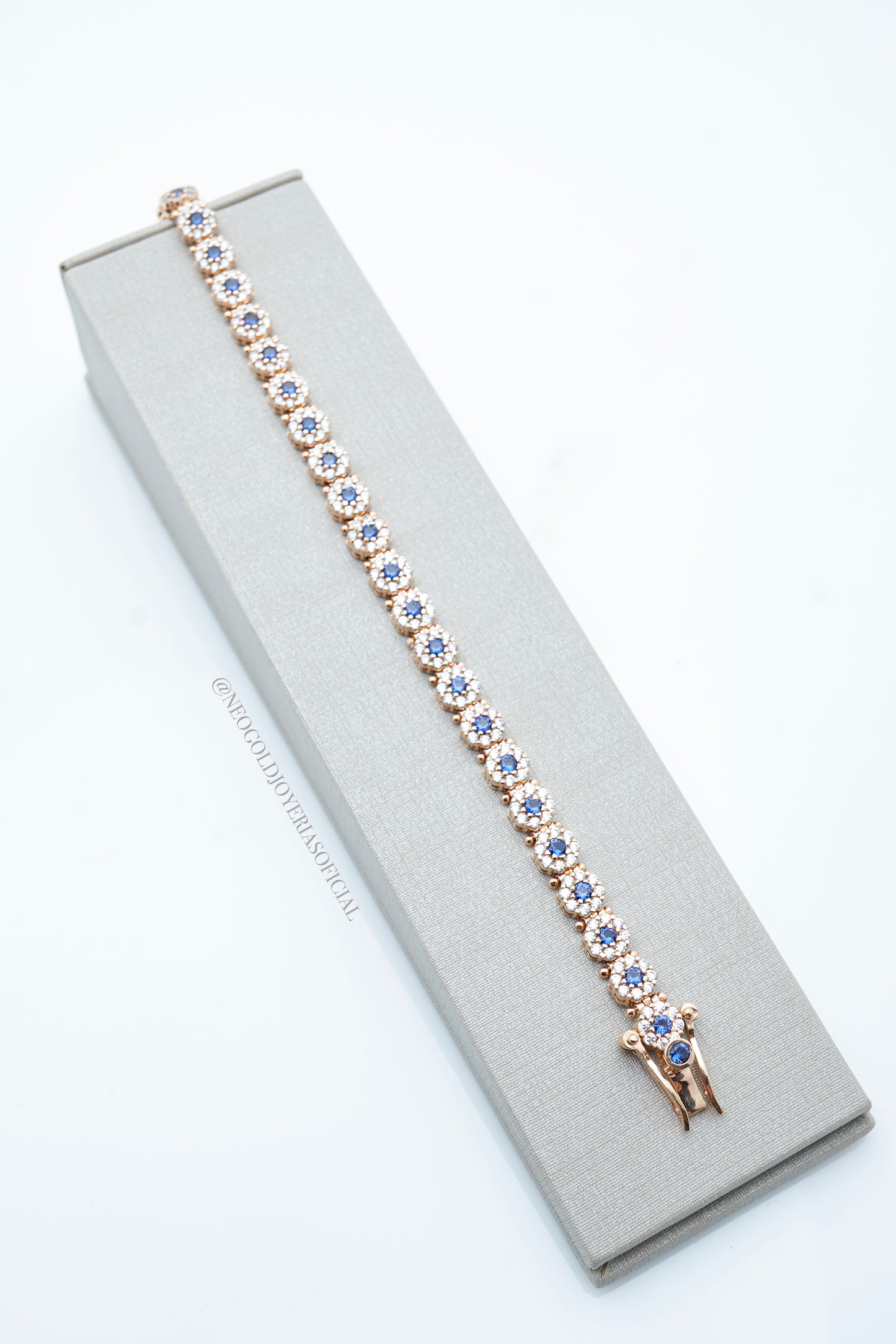 PULSERA TENNIS OR / CIRCON DE TALLA EUROPEA